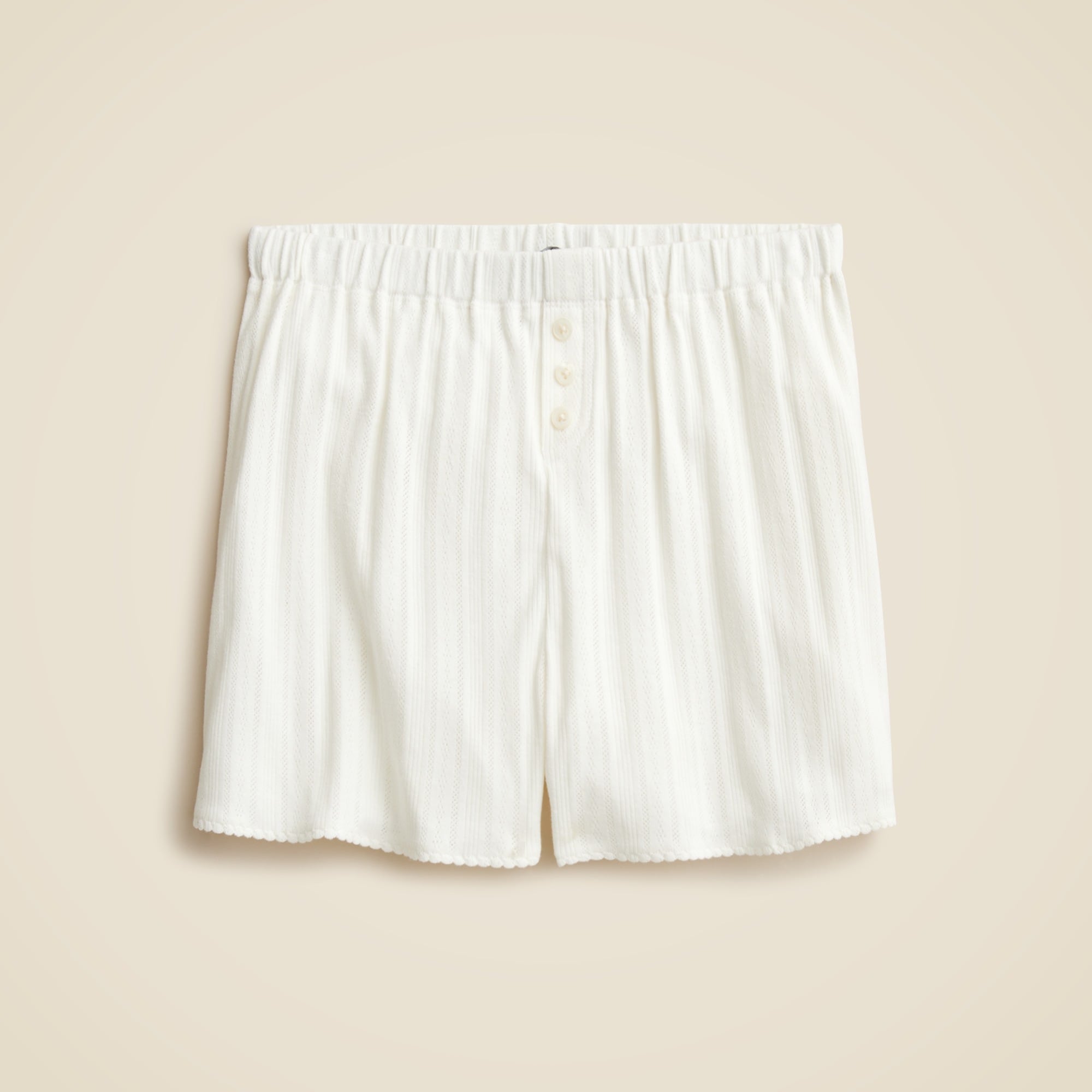 Pointelle short