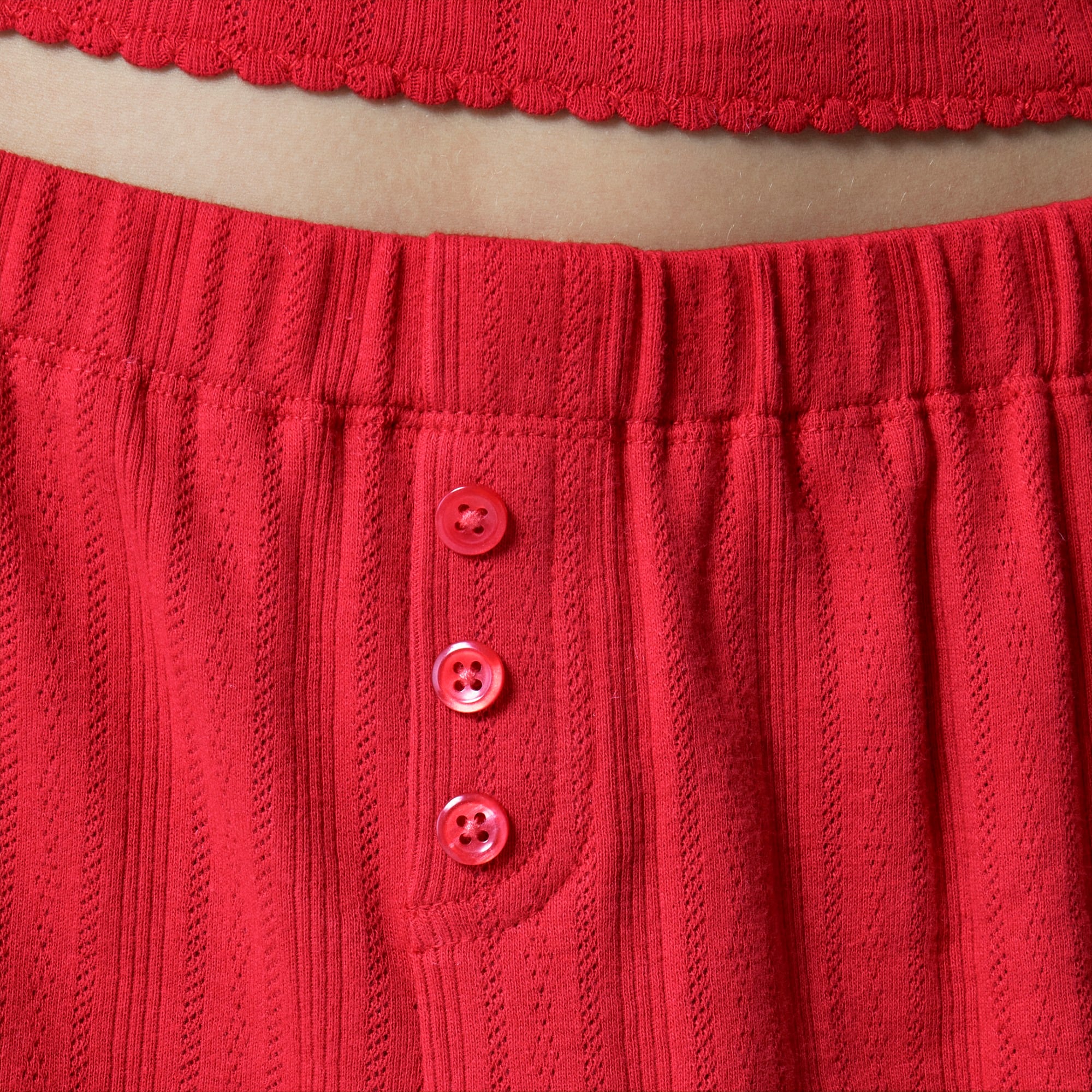 Pointelle short