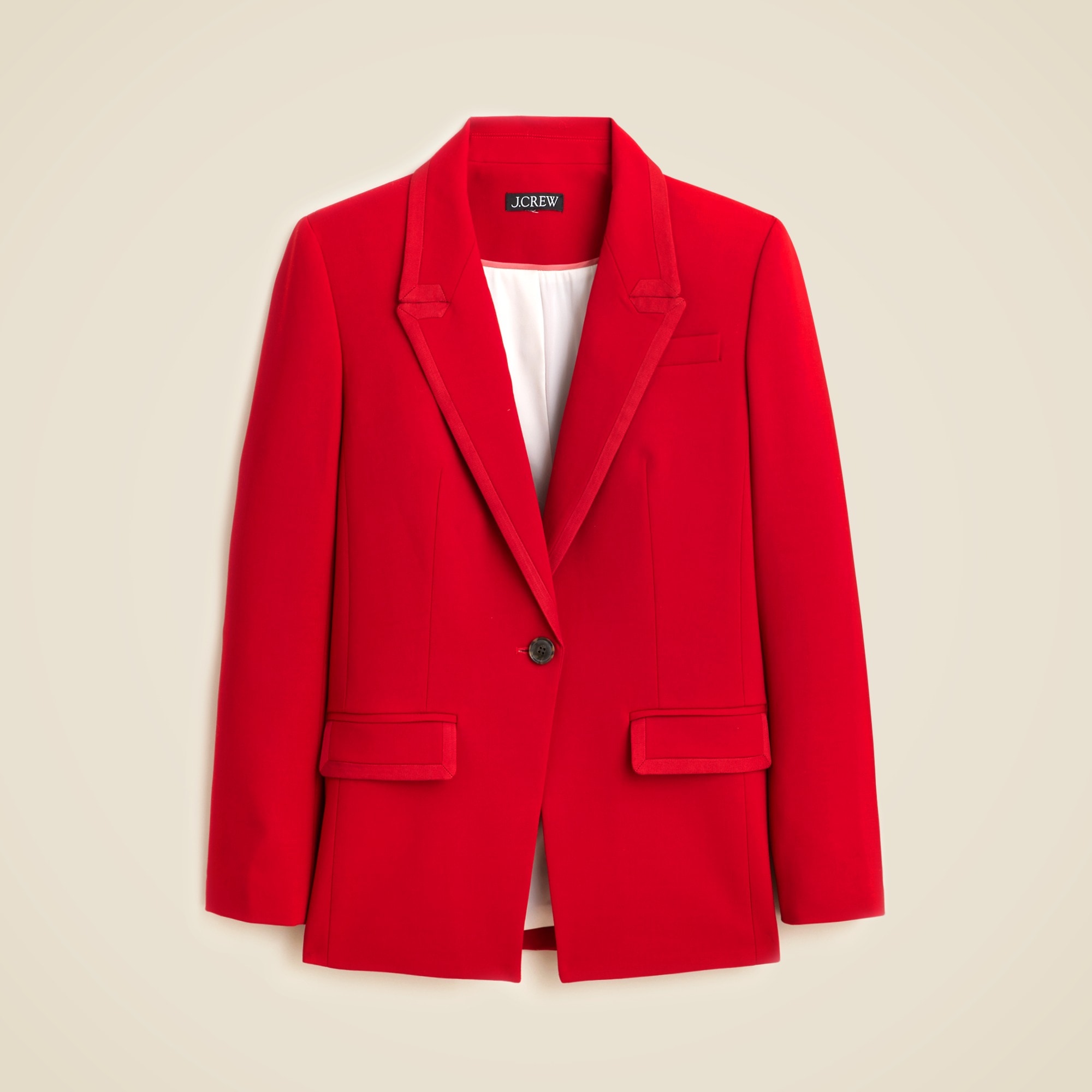 womens Vivienne blazer in Italian stretch merino wool blend