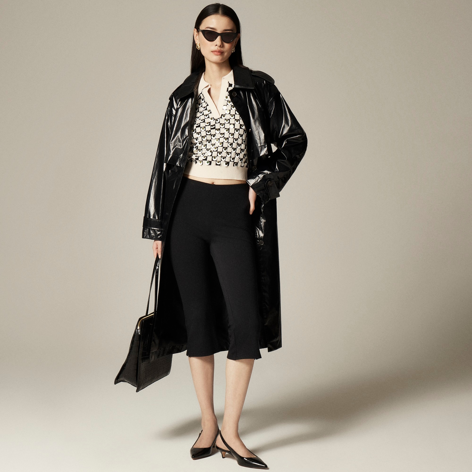 j.crew: capri pant in stretch ponte for women
