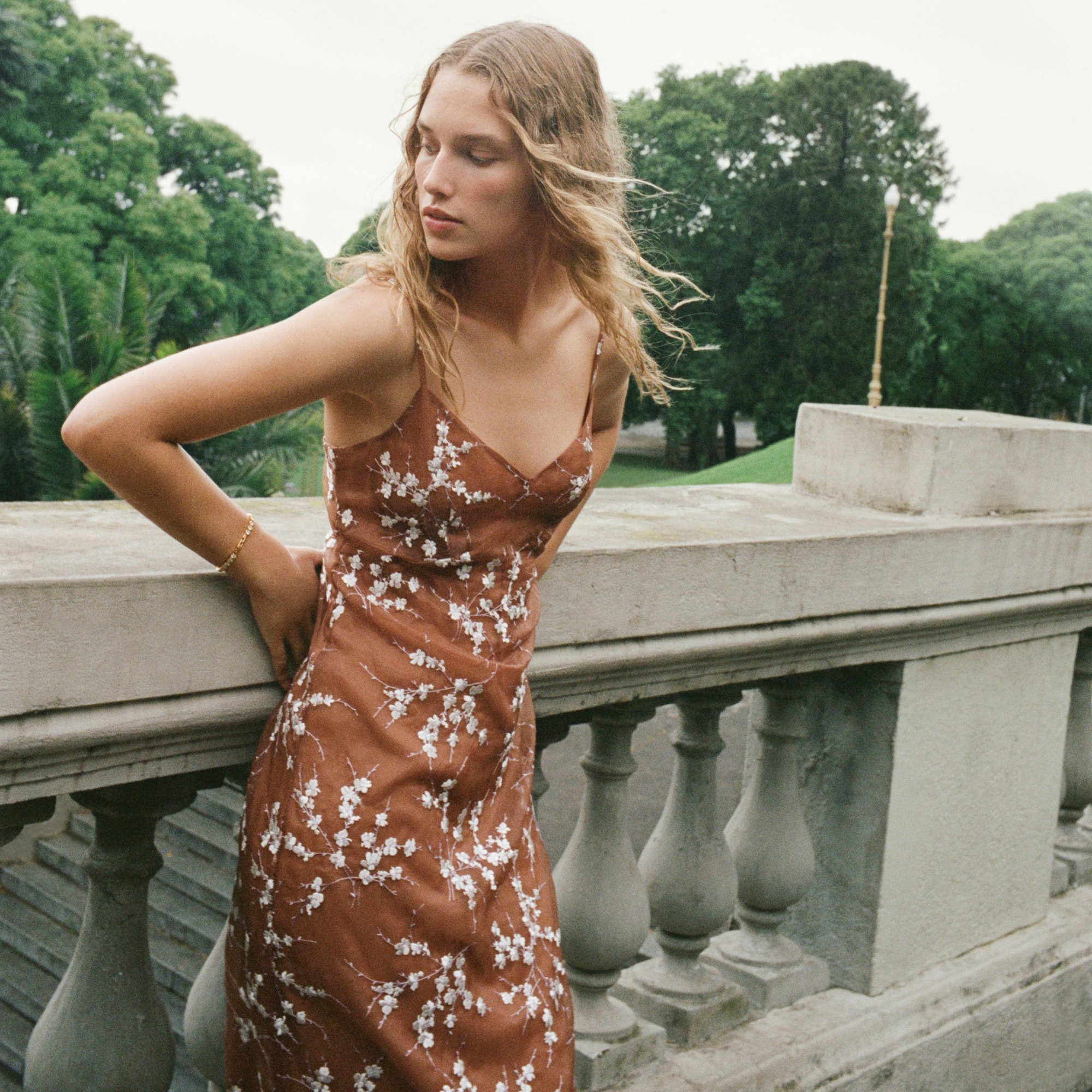 womens Collection embroidered slip dress