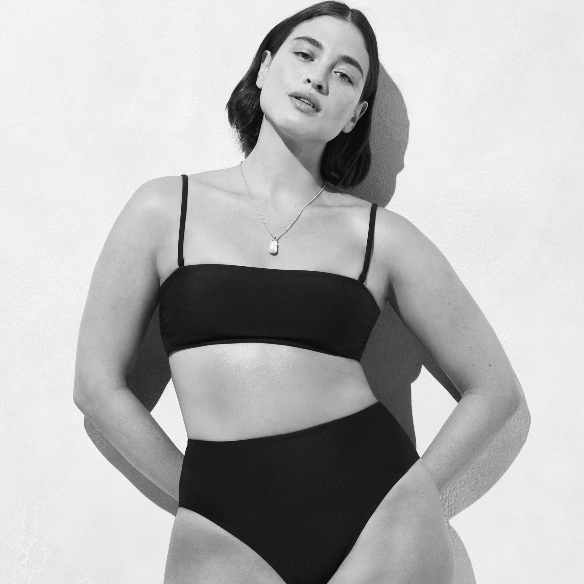 womens Bandeau bikini top in Classic Sculpt&trade;