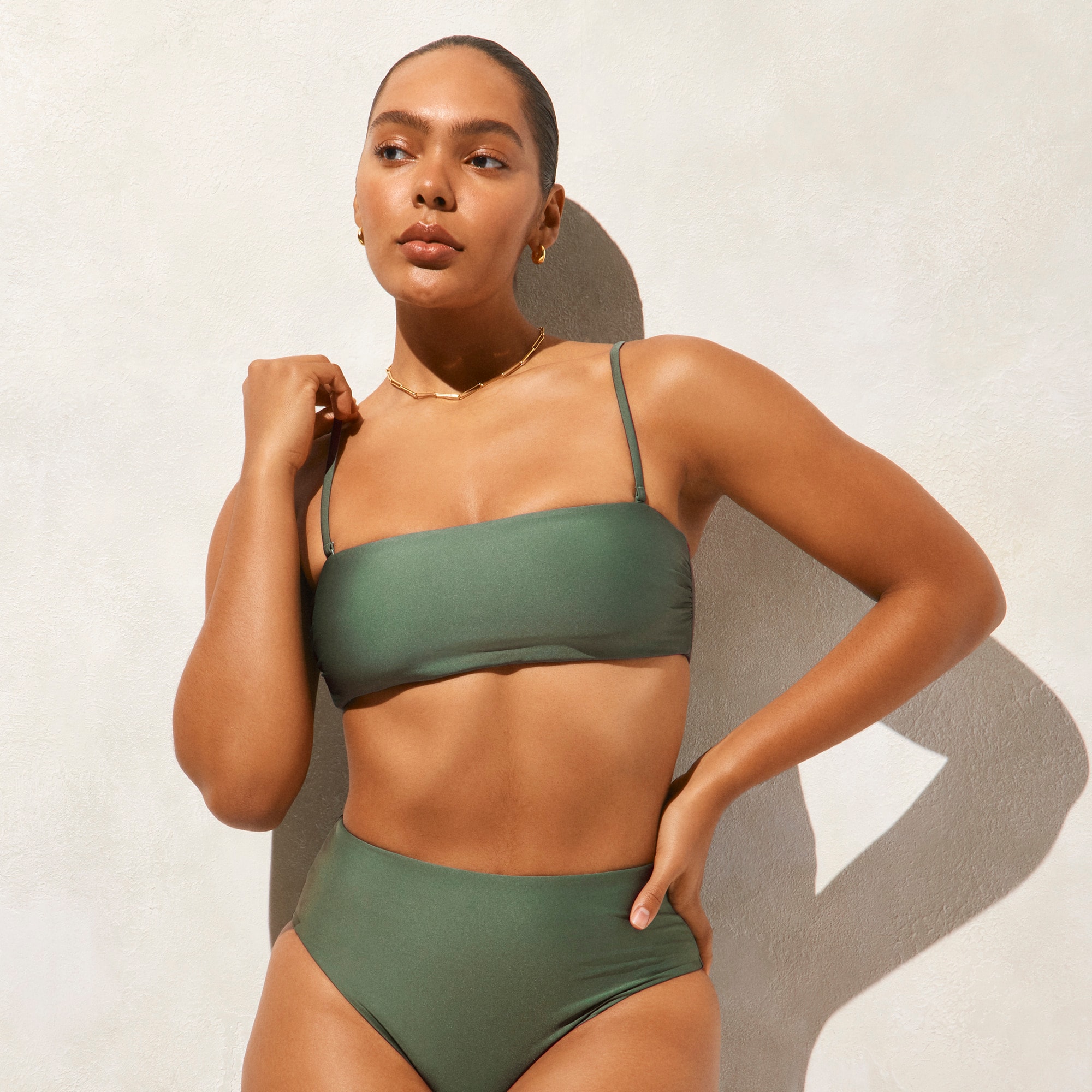 womens Bandeau bikini top in Classic Sculpt&trade;