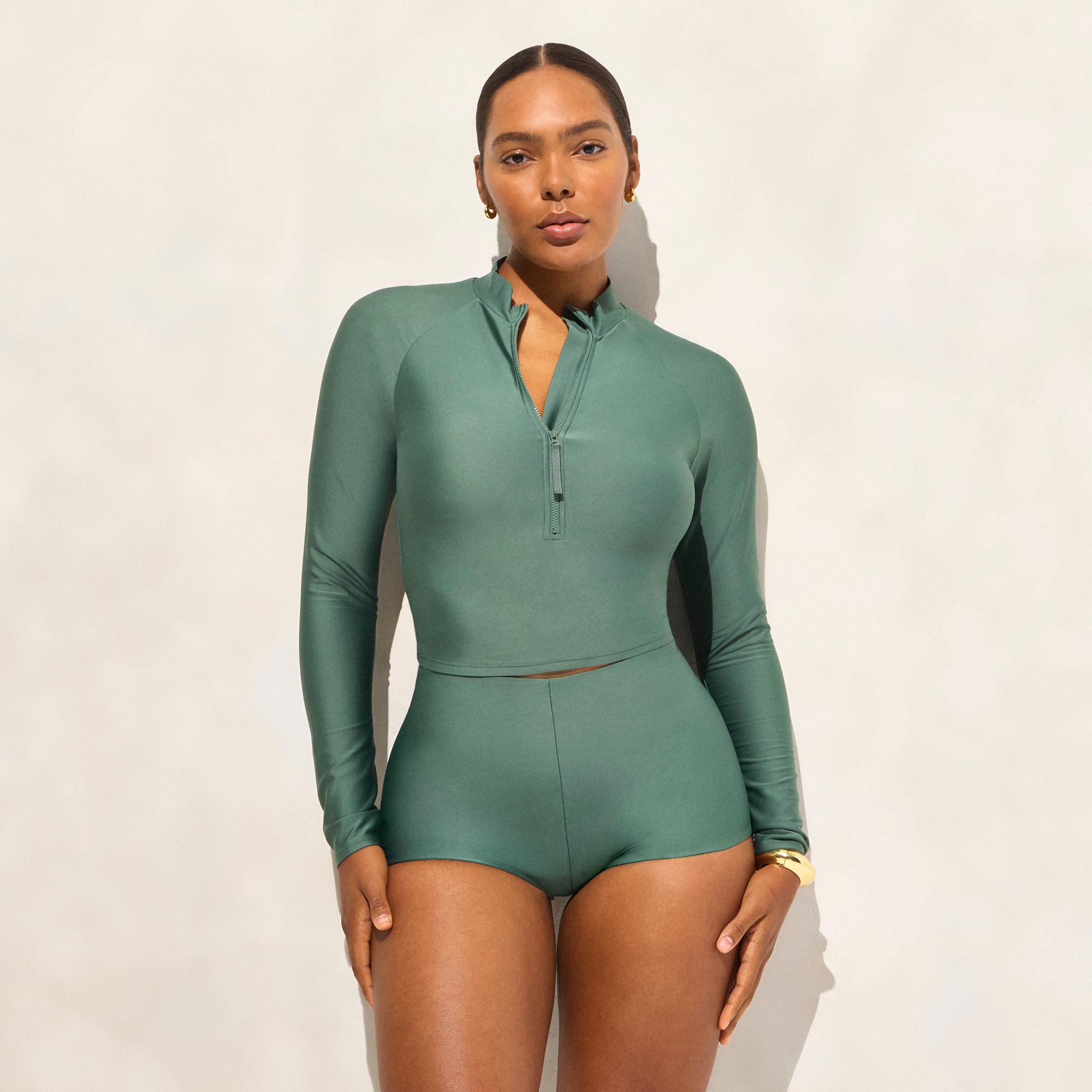 womens Boy short bikini bottom in Classic Sculpt&trade;