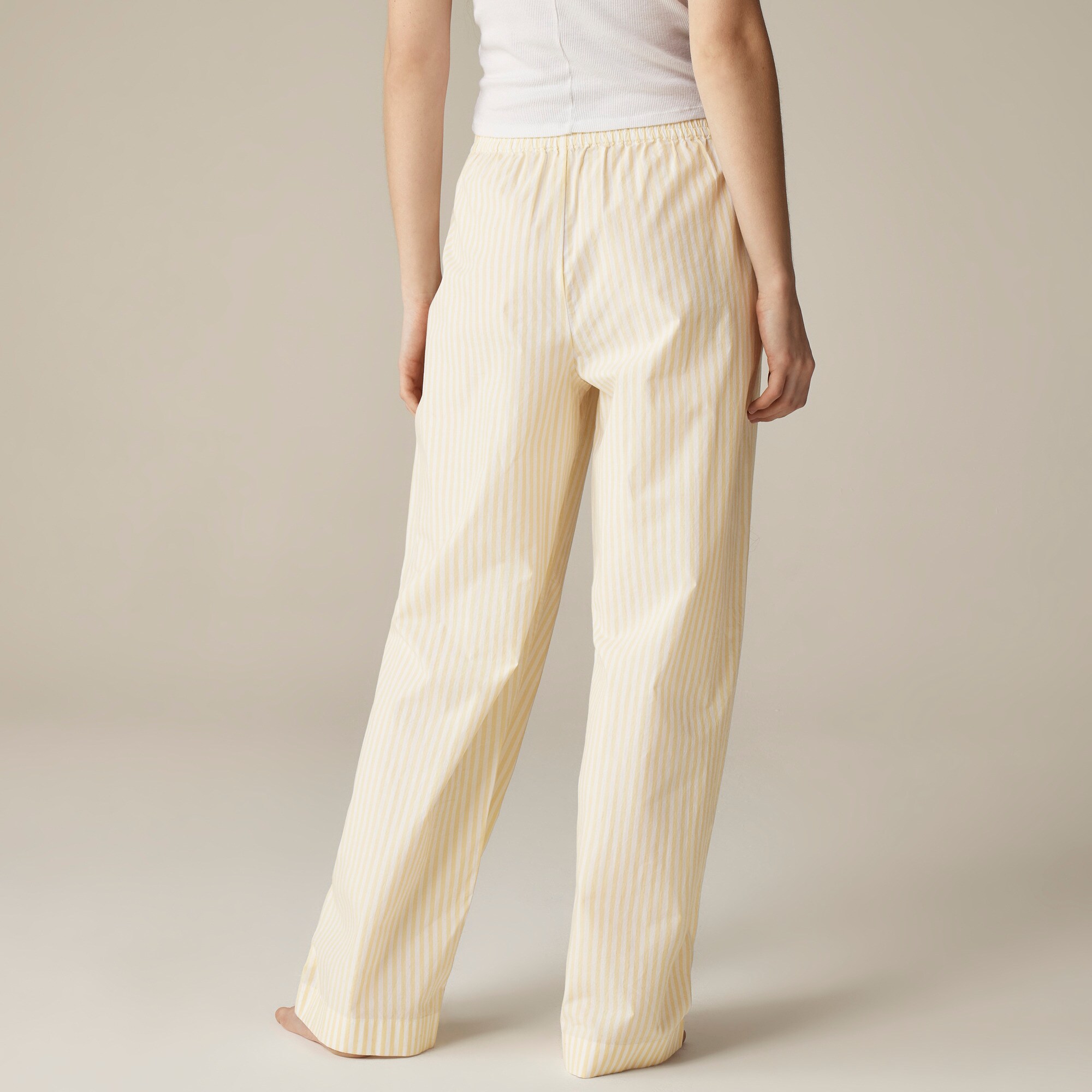 公式通販サイトセール Pant Pajama Poplin Cotton J.Crew: In Women For Stripe 服＆ファッション小物
