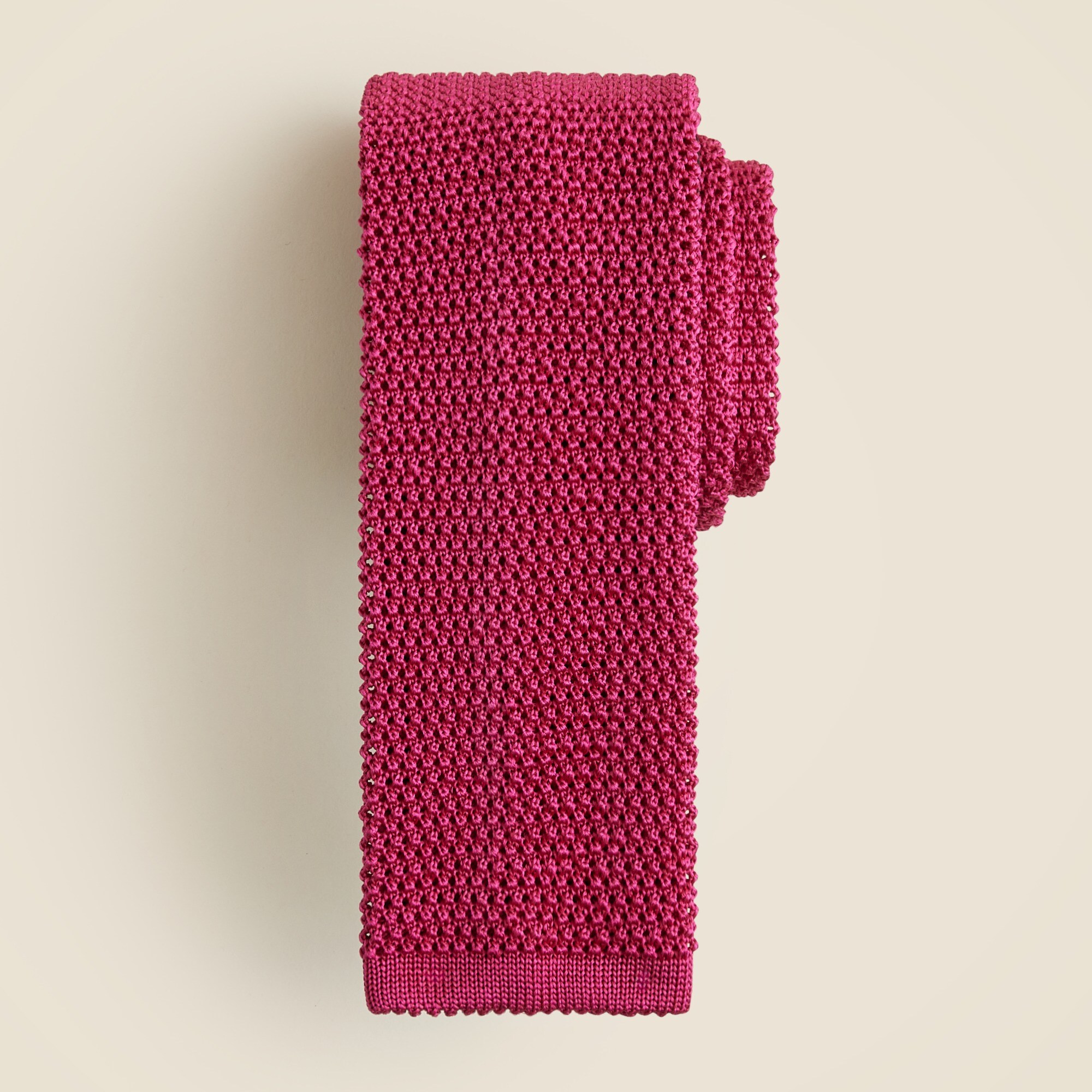 mens Italian silk knit tie