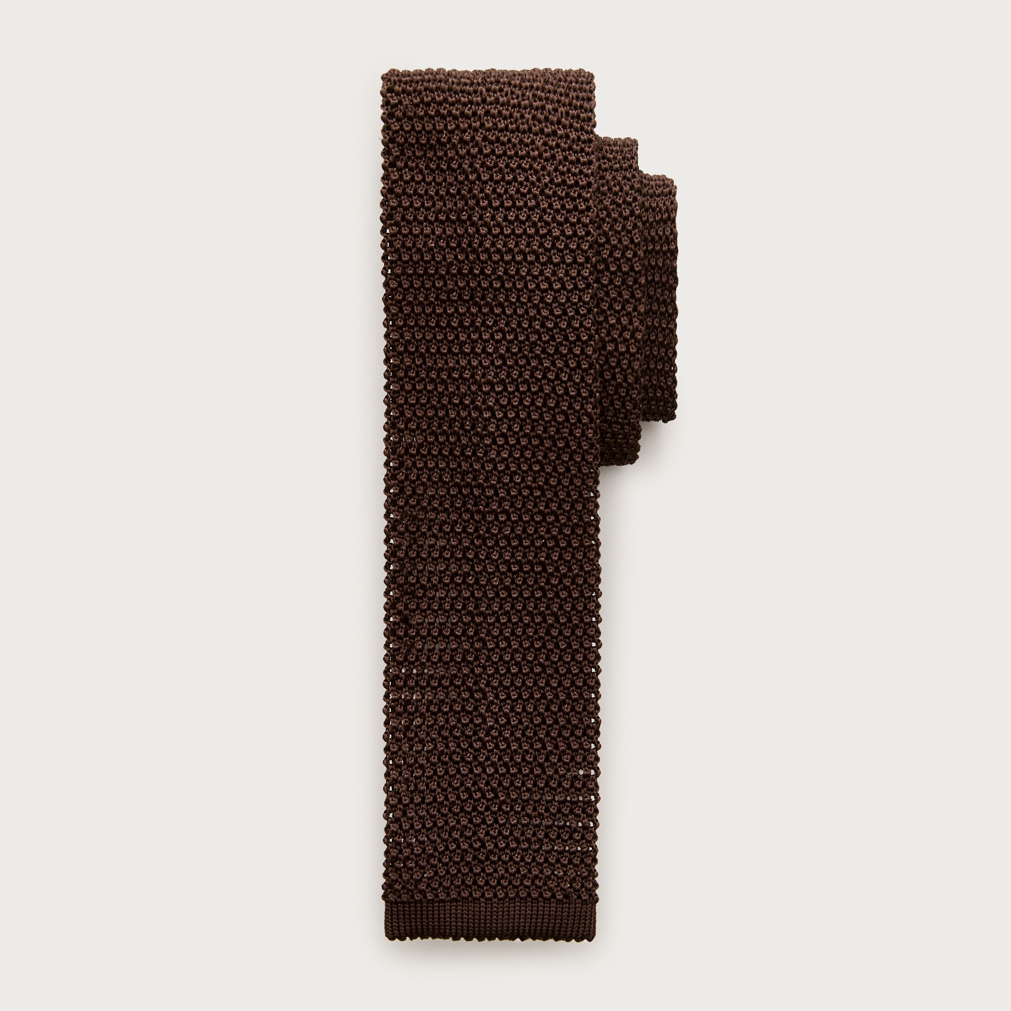 Hand-finished Italian silk knit tie