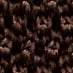 Hand-finished Italian silk knit tie RICH BROWN