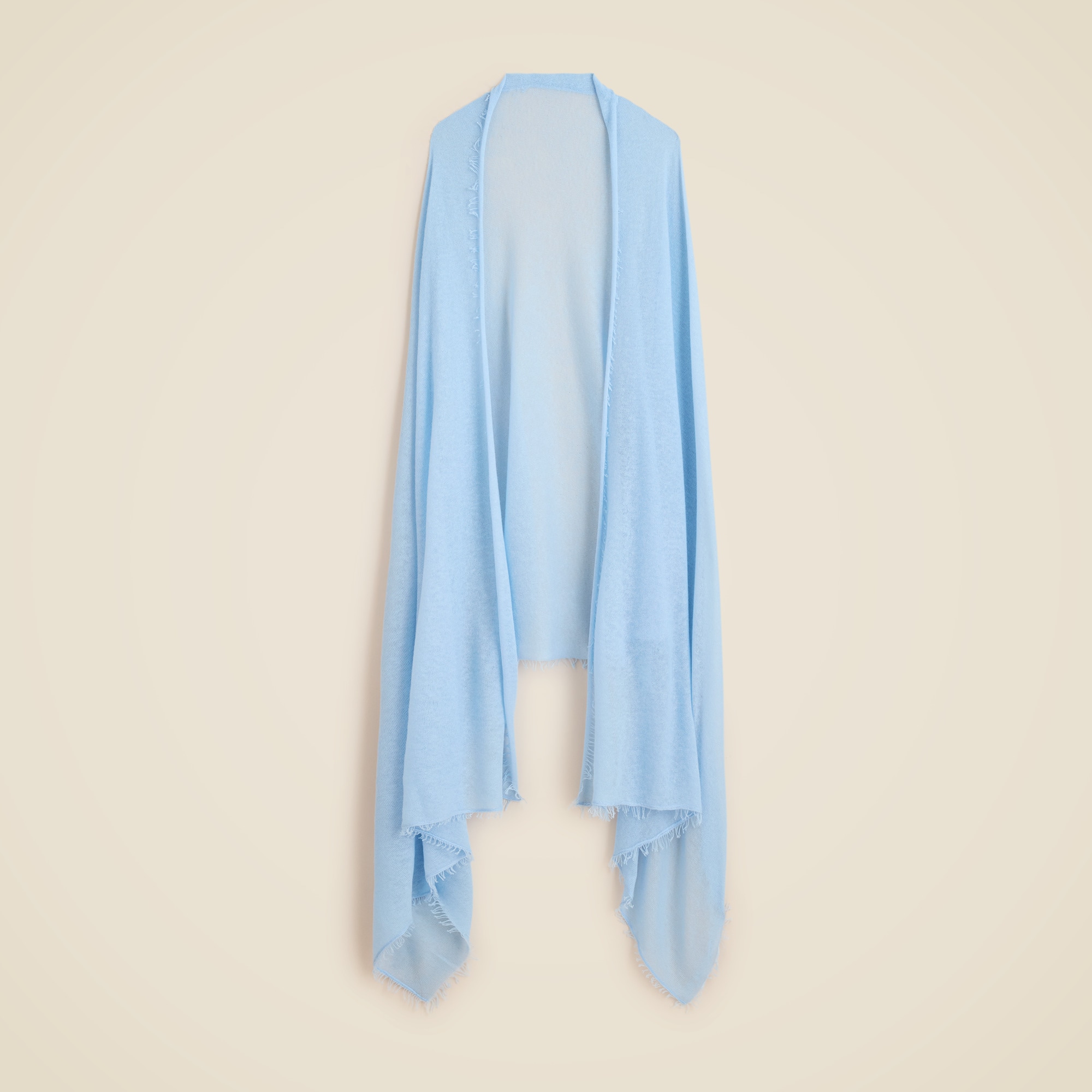 J.Crew: Oversized Featherweight Cashmere Wrap For Women
