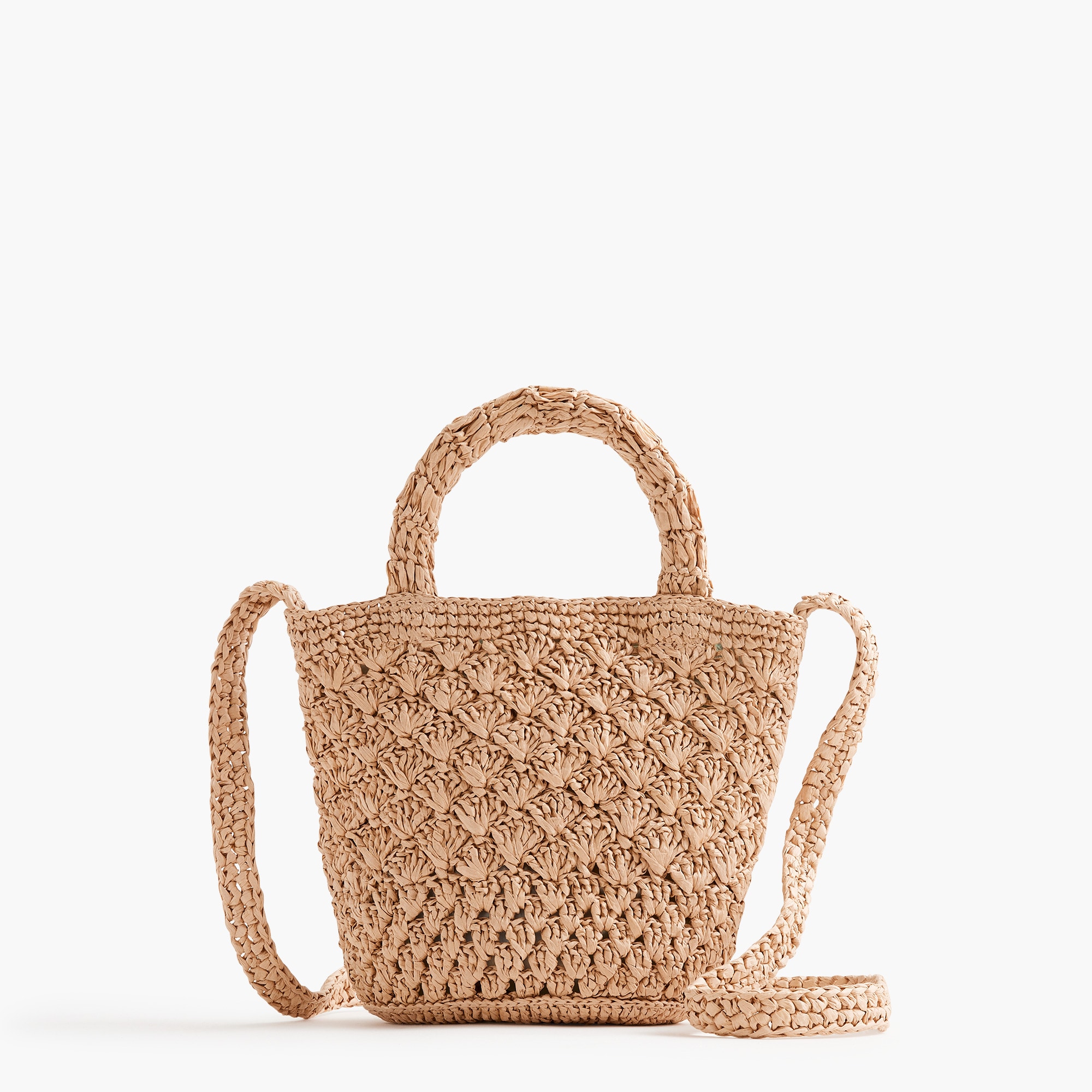 womens Woven mini tote bag