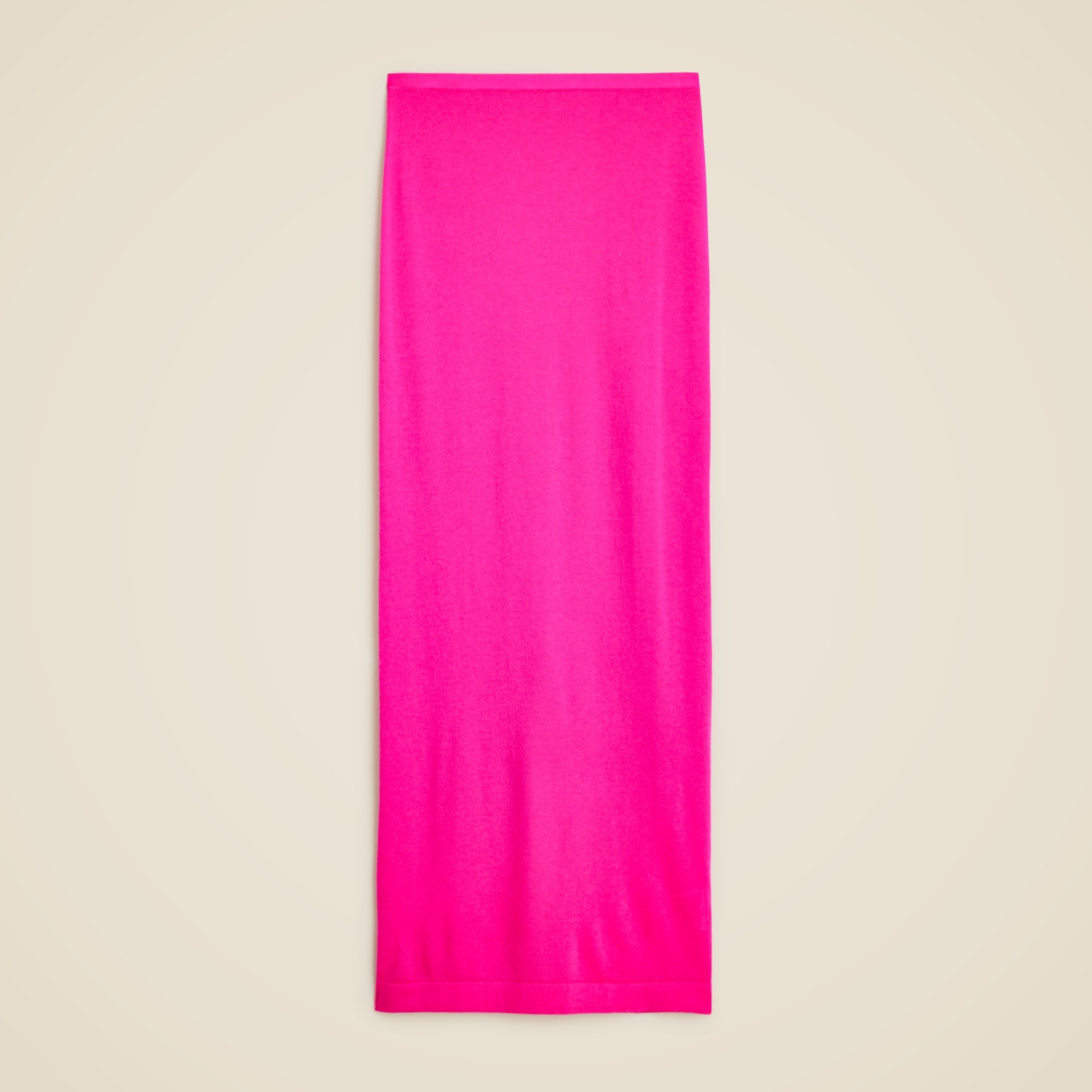 womens Featherweight cashmere column skirt
