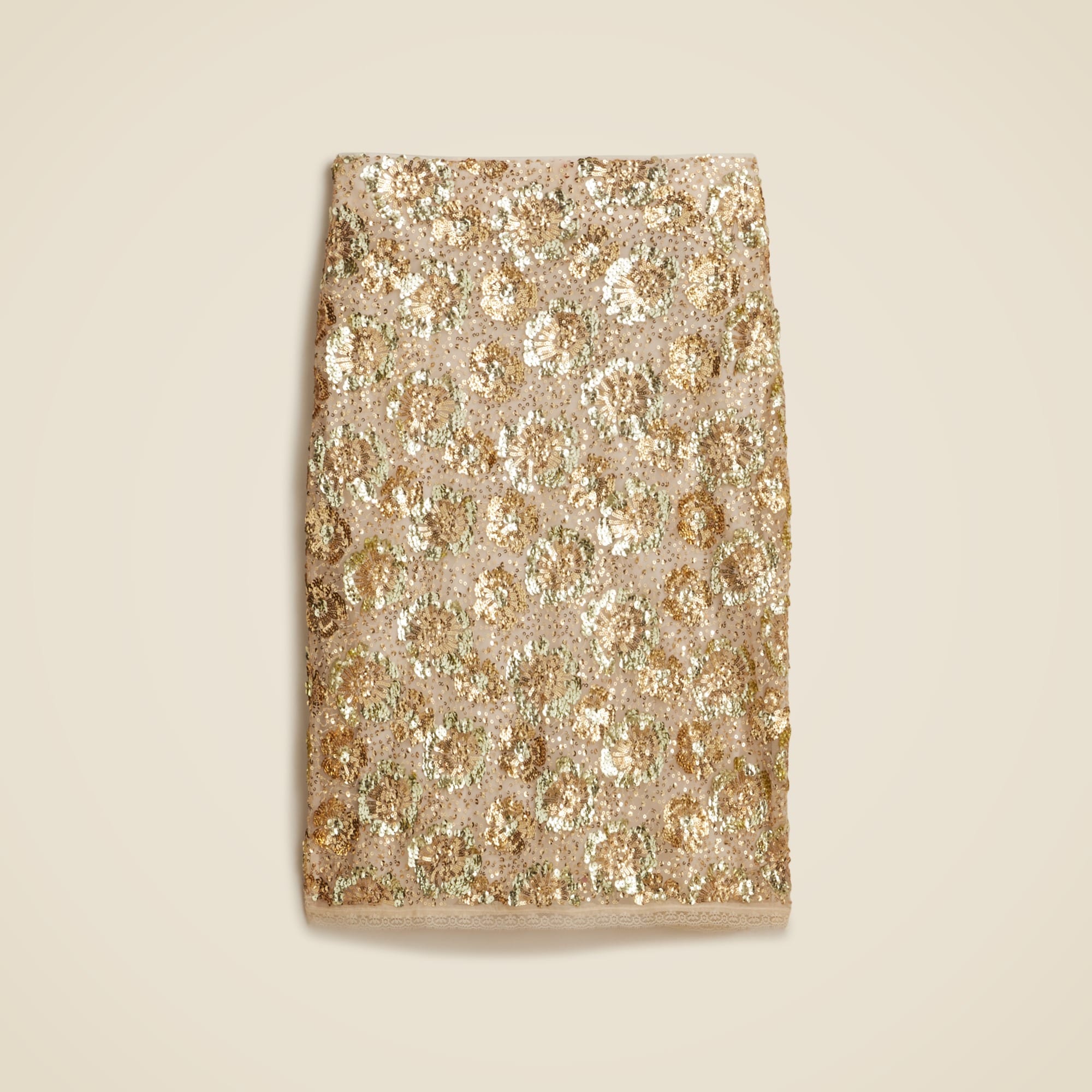 womens Collection sequin-embellished slip skirt