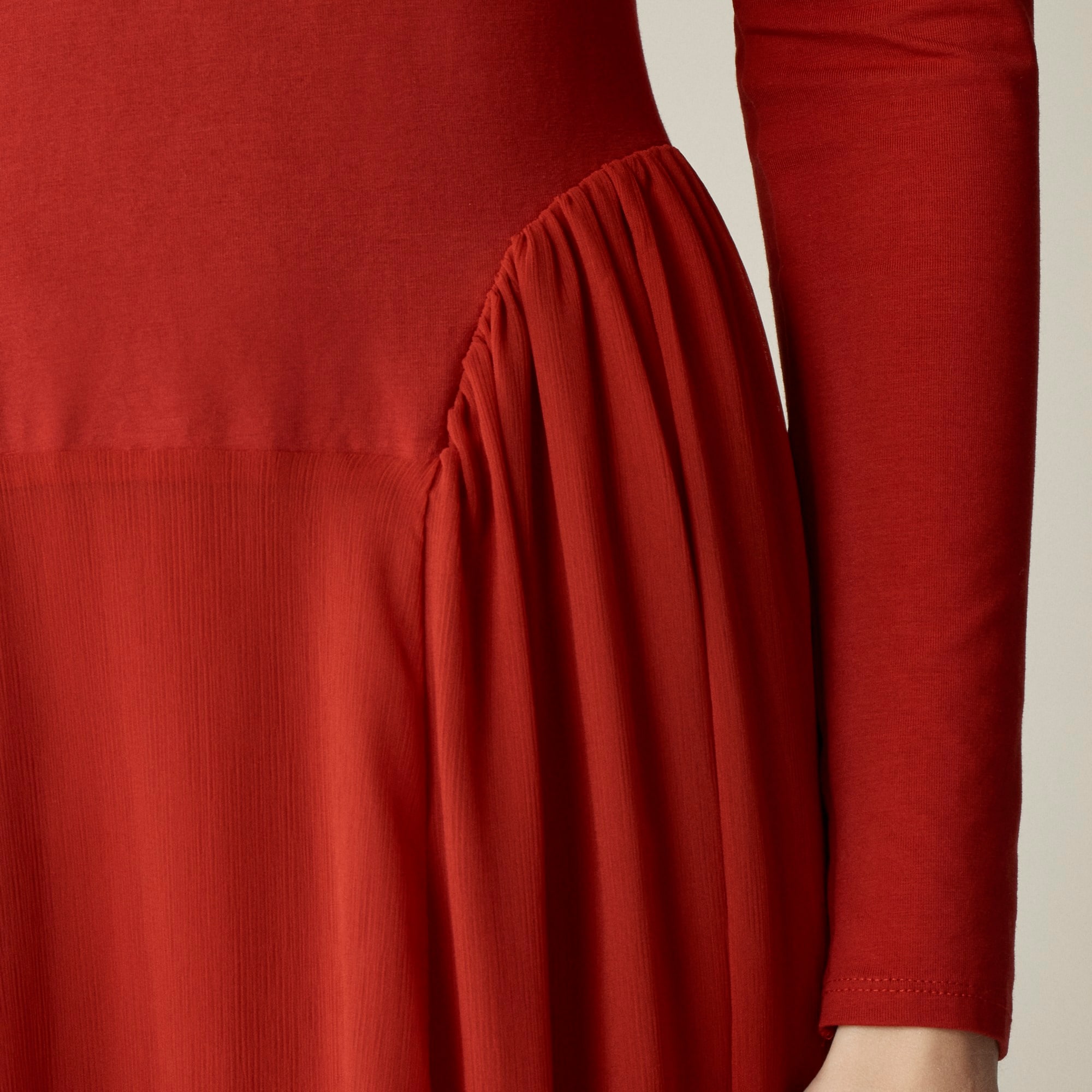 Ballet dress with chiffon skirt