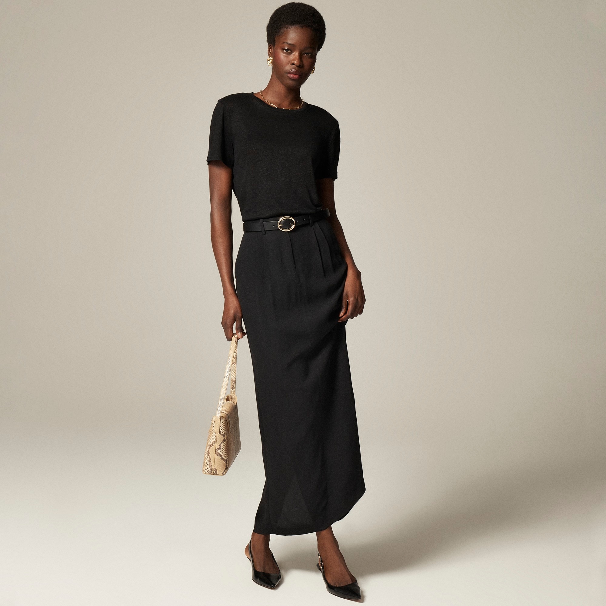  New relaxed linen T-shirt