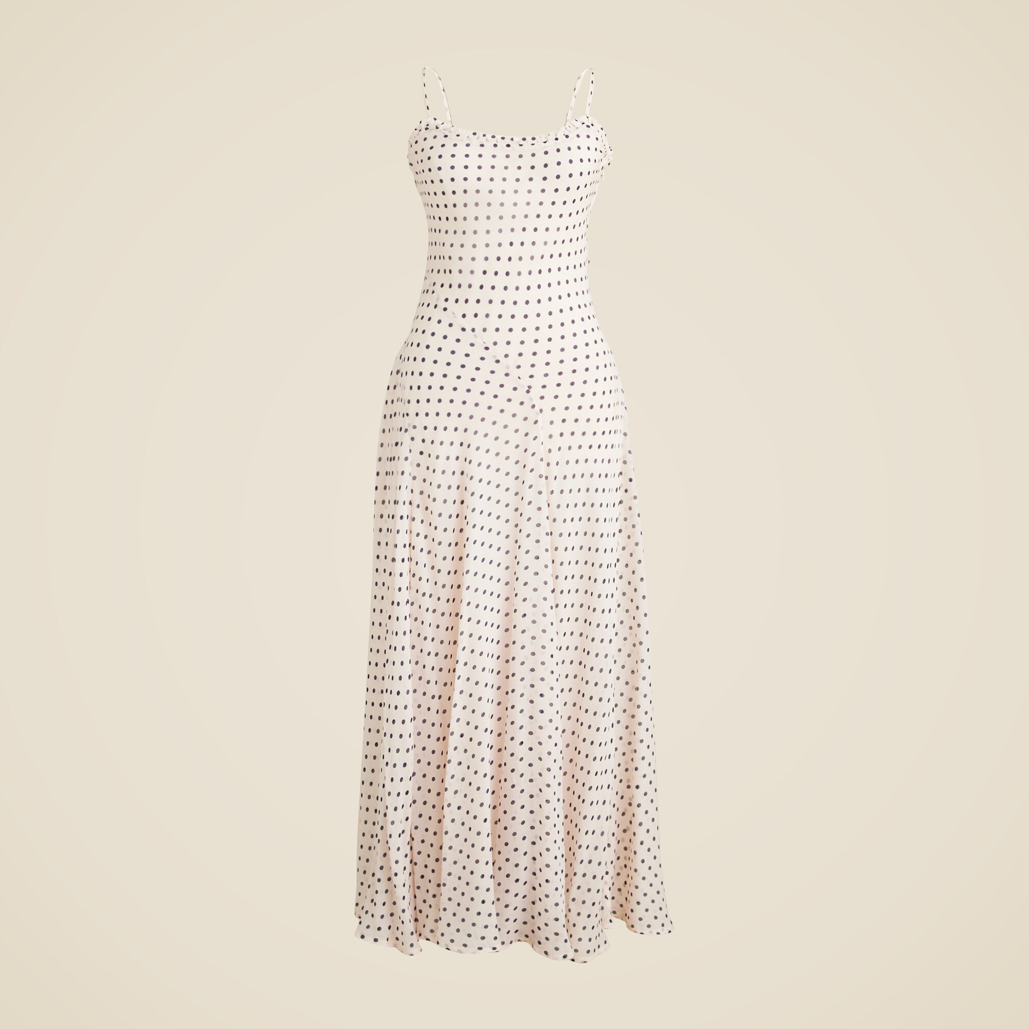 Collection maxi slip dress in chiffon