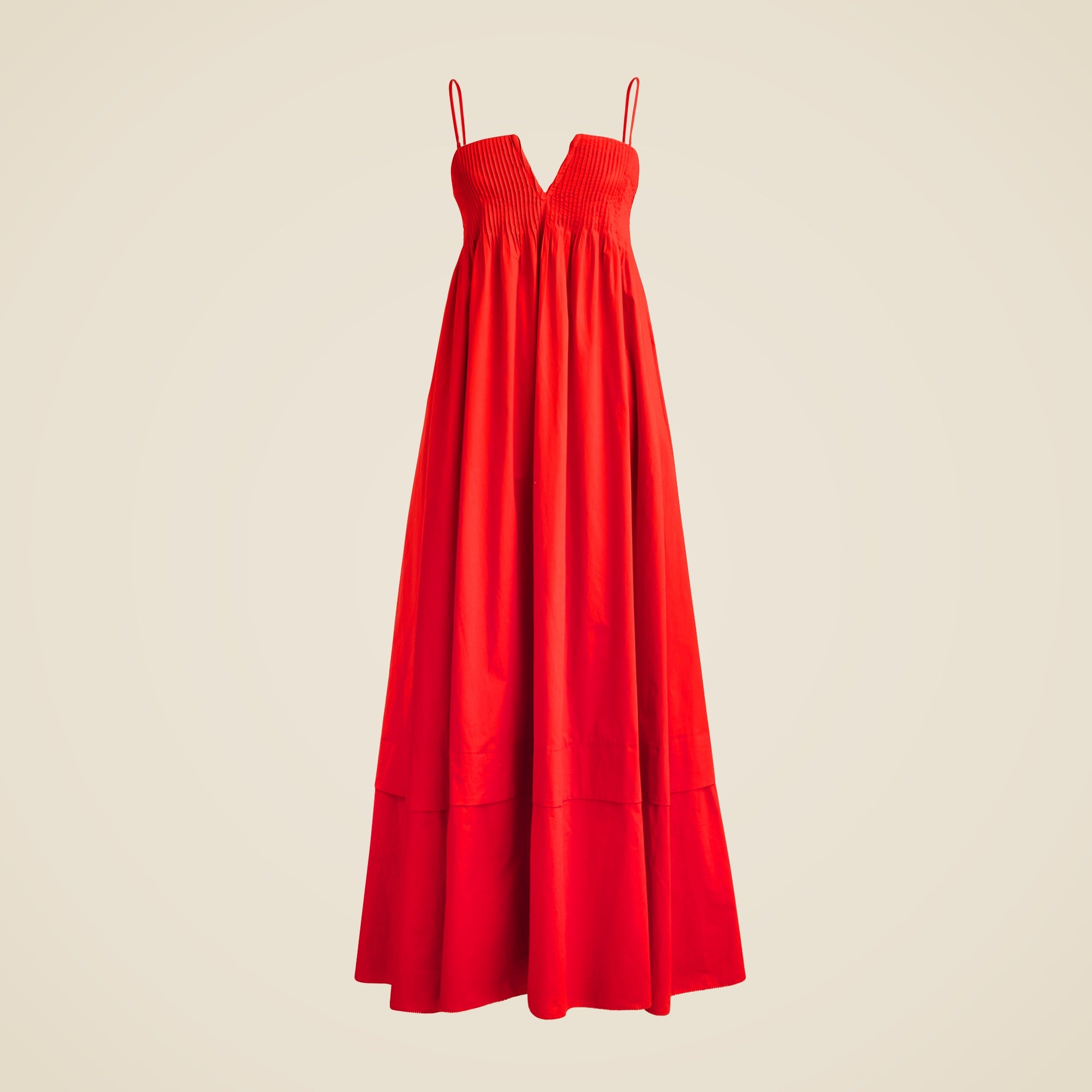 Collection strapless notched maxi dress