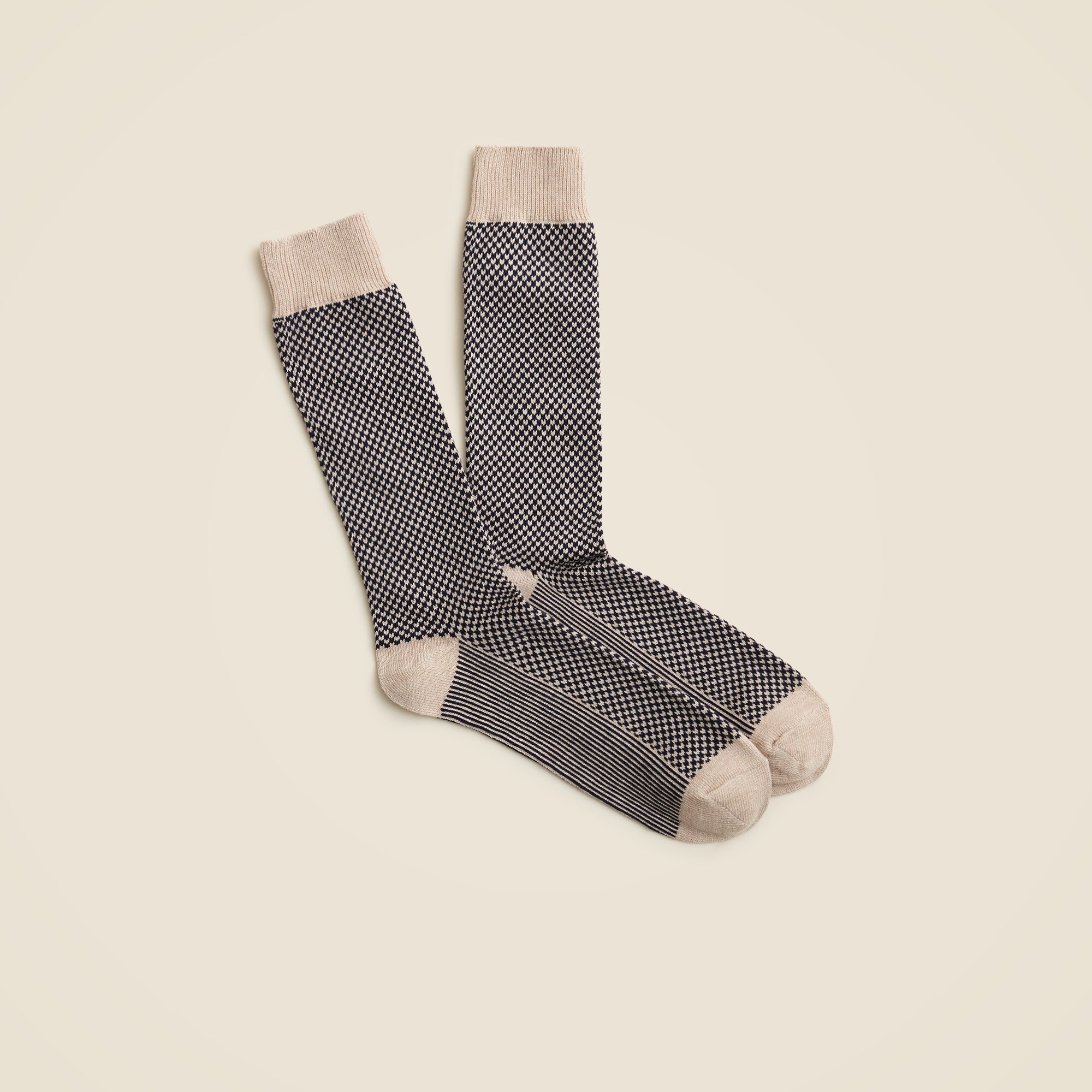 mens Houndstooth socks