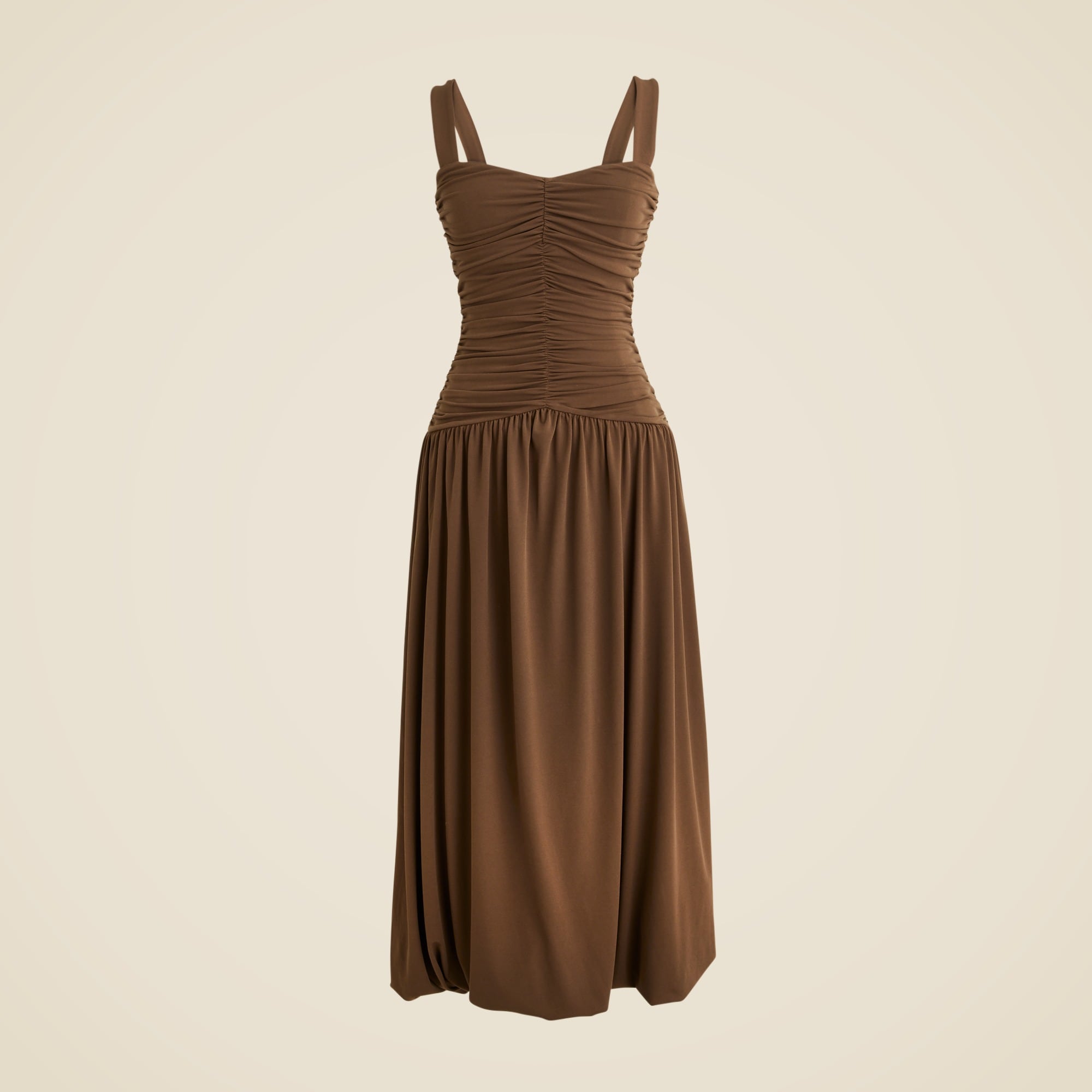 green emerald velvet dress Plus "Noah" Long Sleeve Sheer Matte Jersey Ruched Back Dress