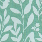 Girls' floral leggings SUNFADED AQUA