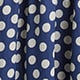 Hyacinth dress in polka-dot linen DARK EVENING TAN