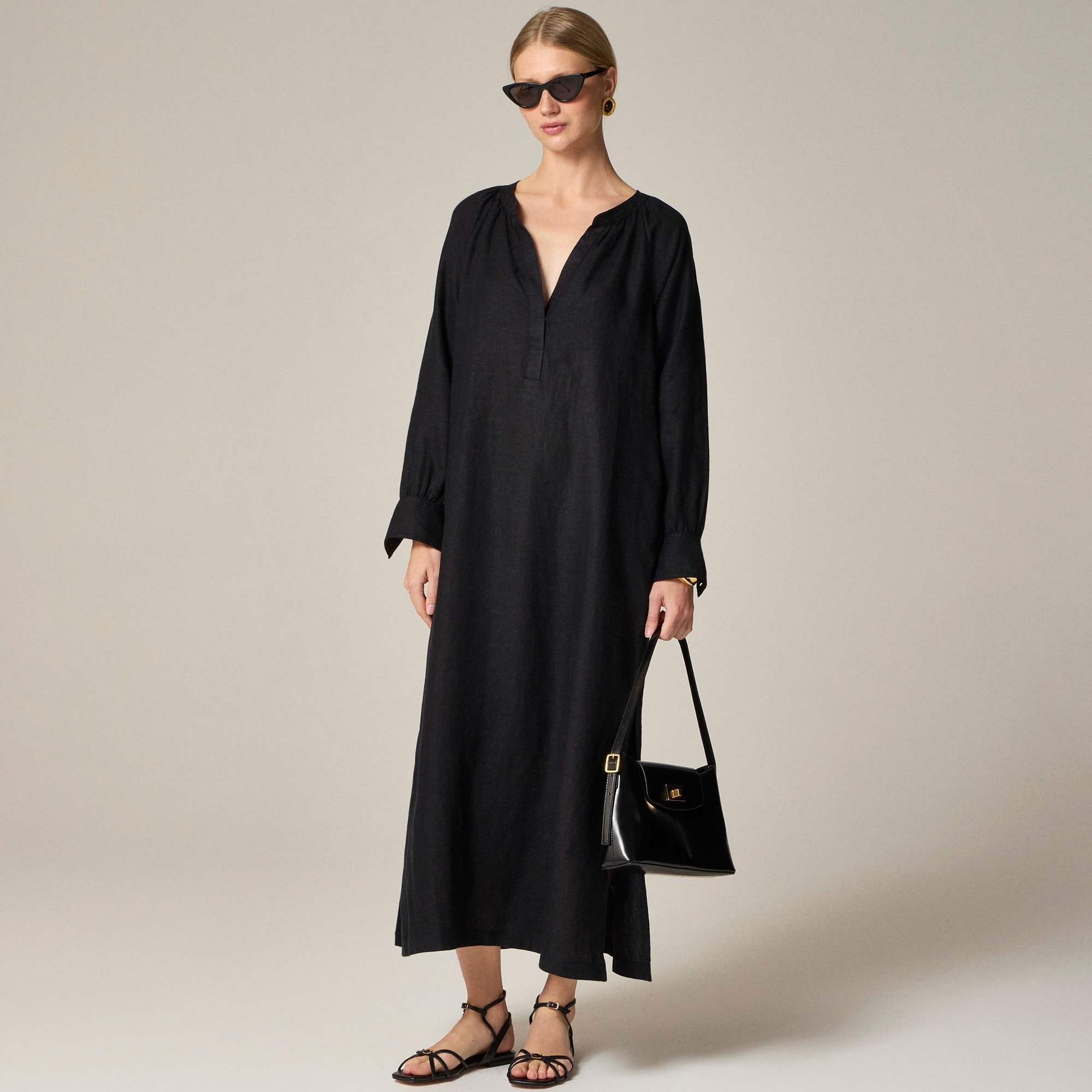 womens Cabana dress in linen