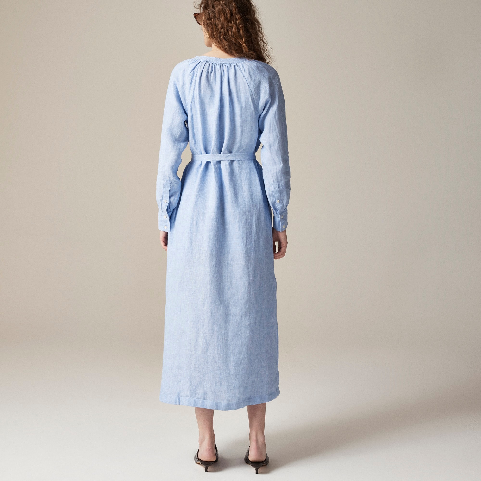 Cabana dress in linen