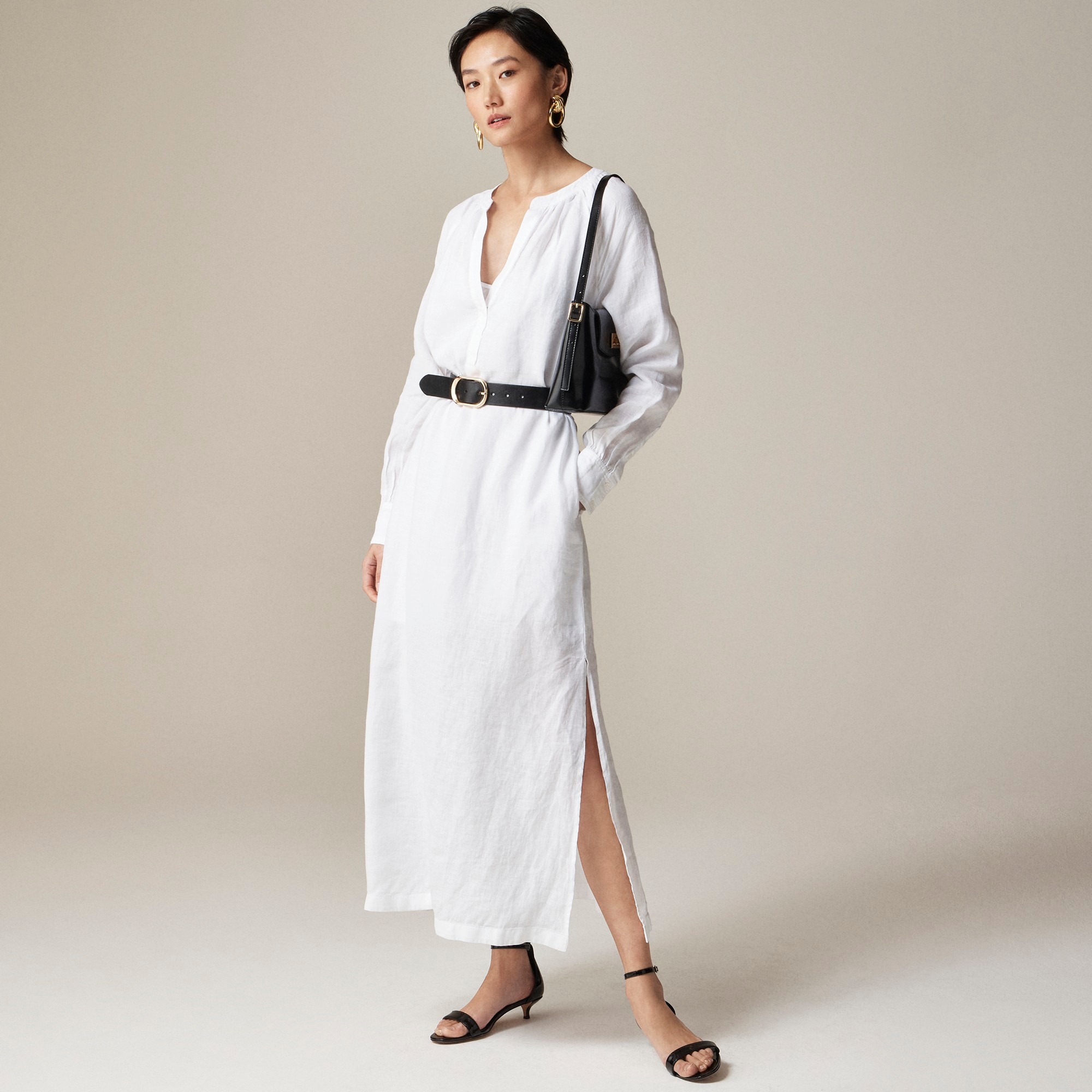 womens Cabana dress in linen