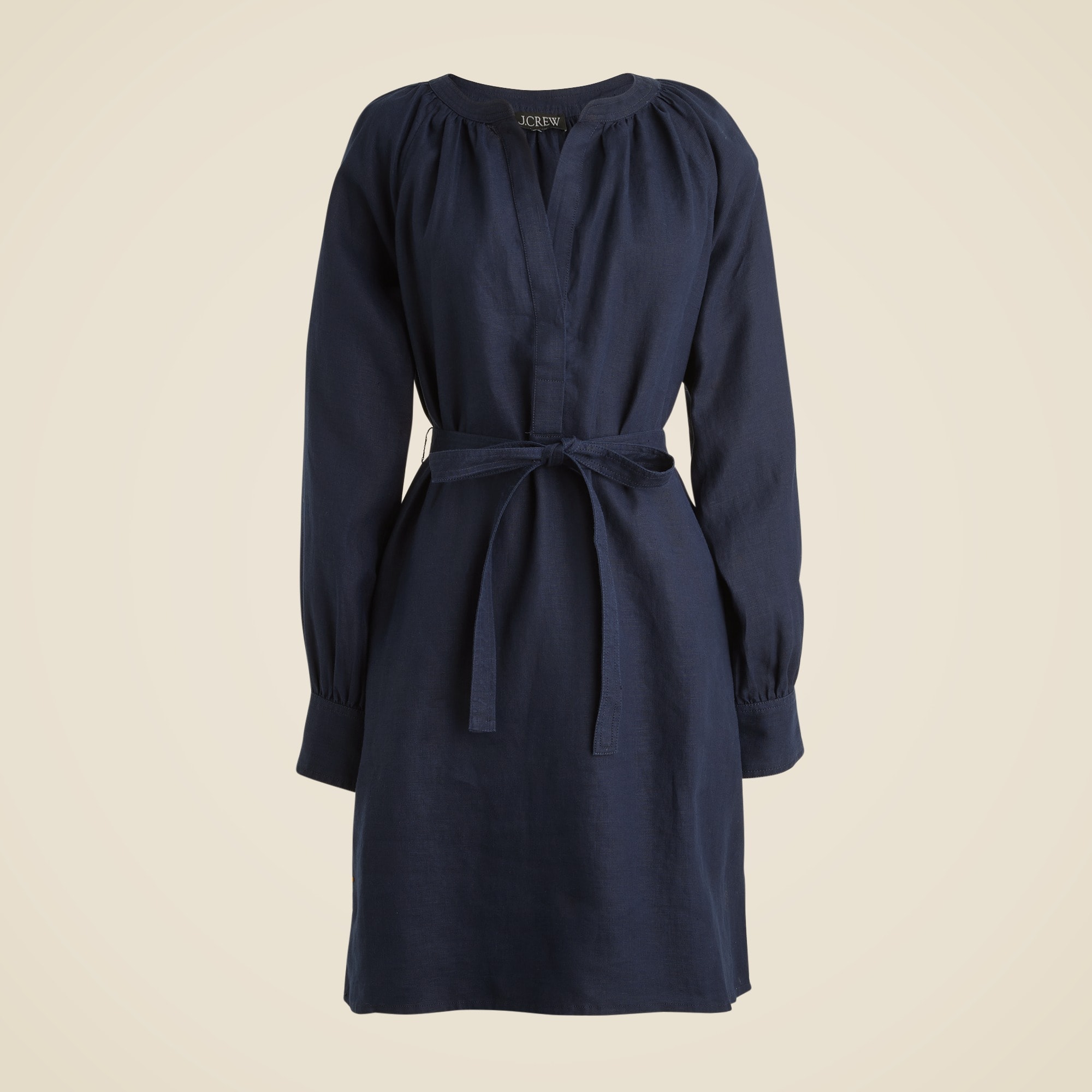 Cabana mini dress in linen