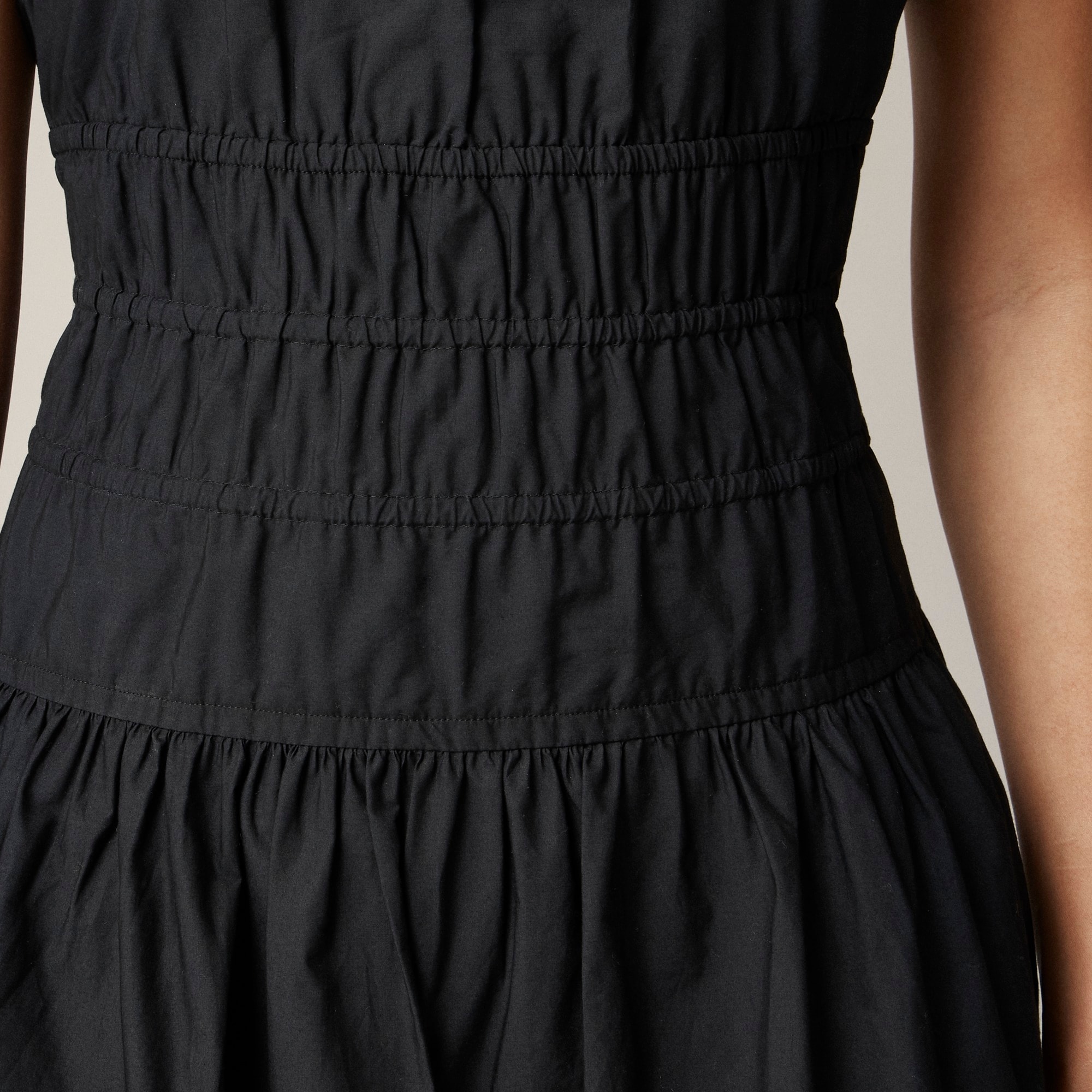 Hyacinth dress in cotton poplin