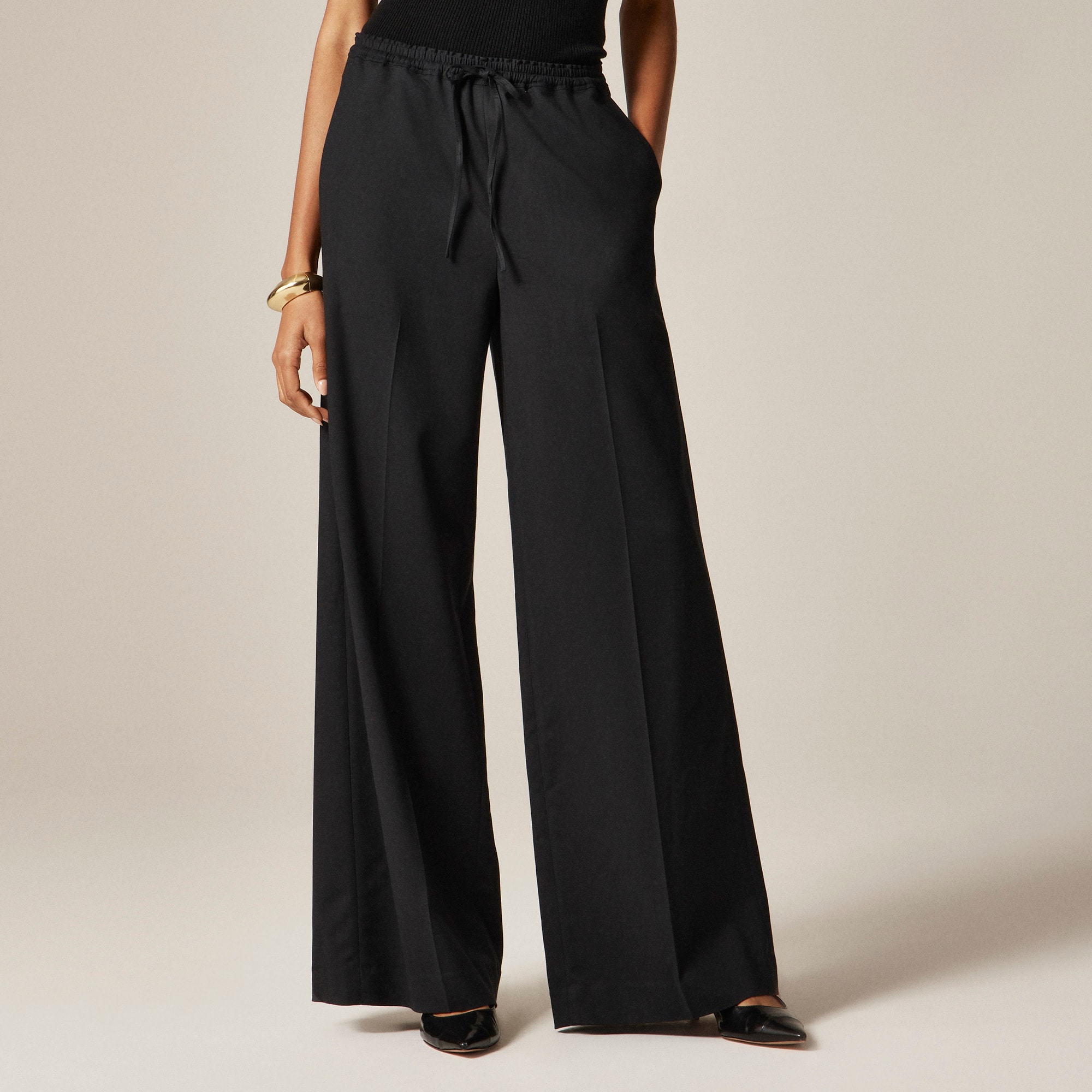 Stratus superwide pant in city twill
