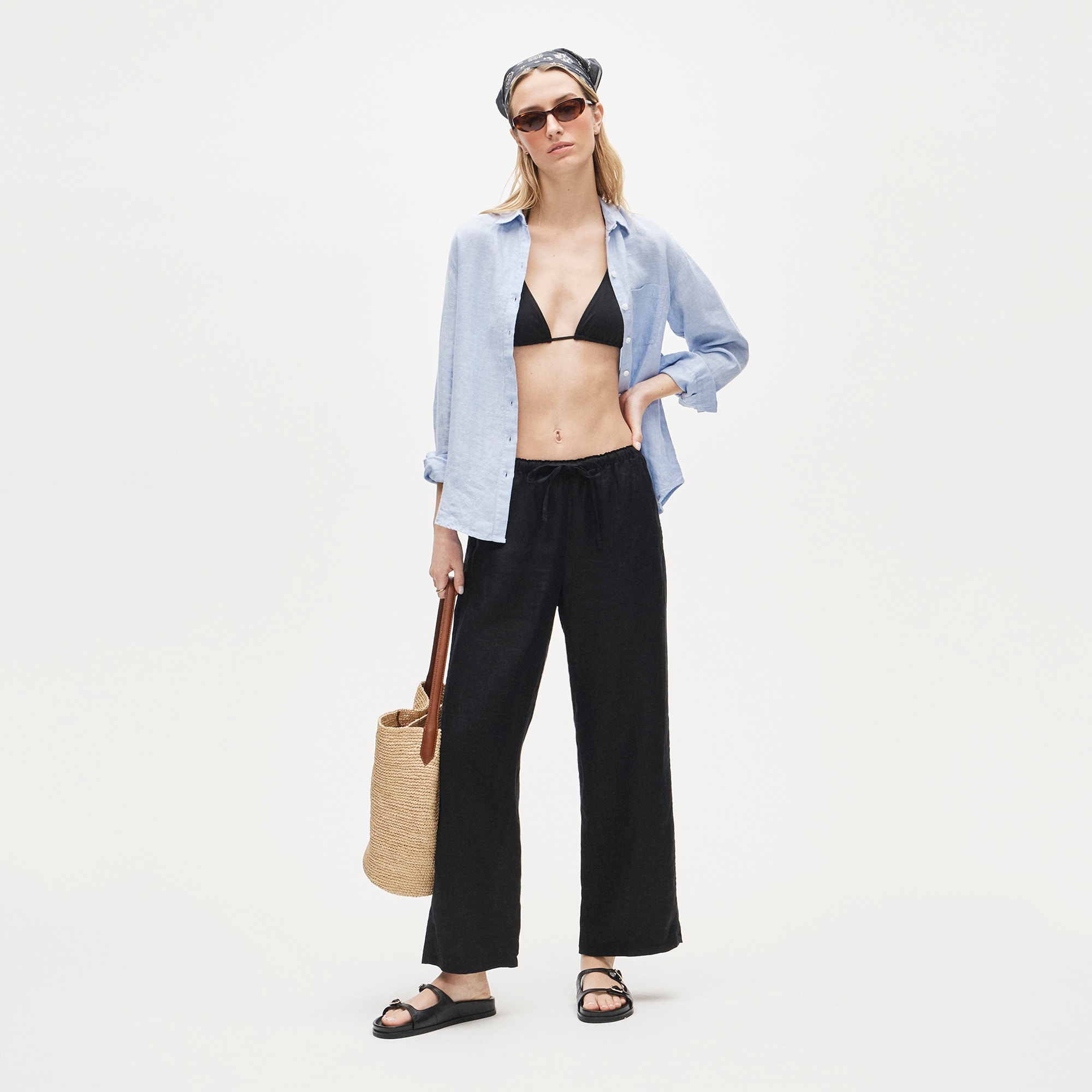 Soleil pant in linen