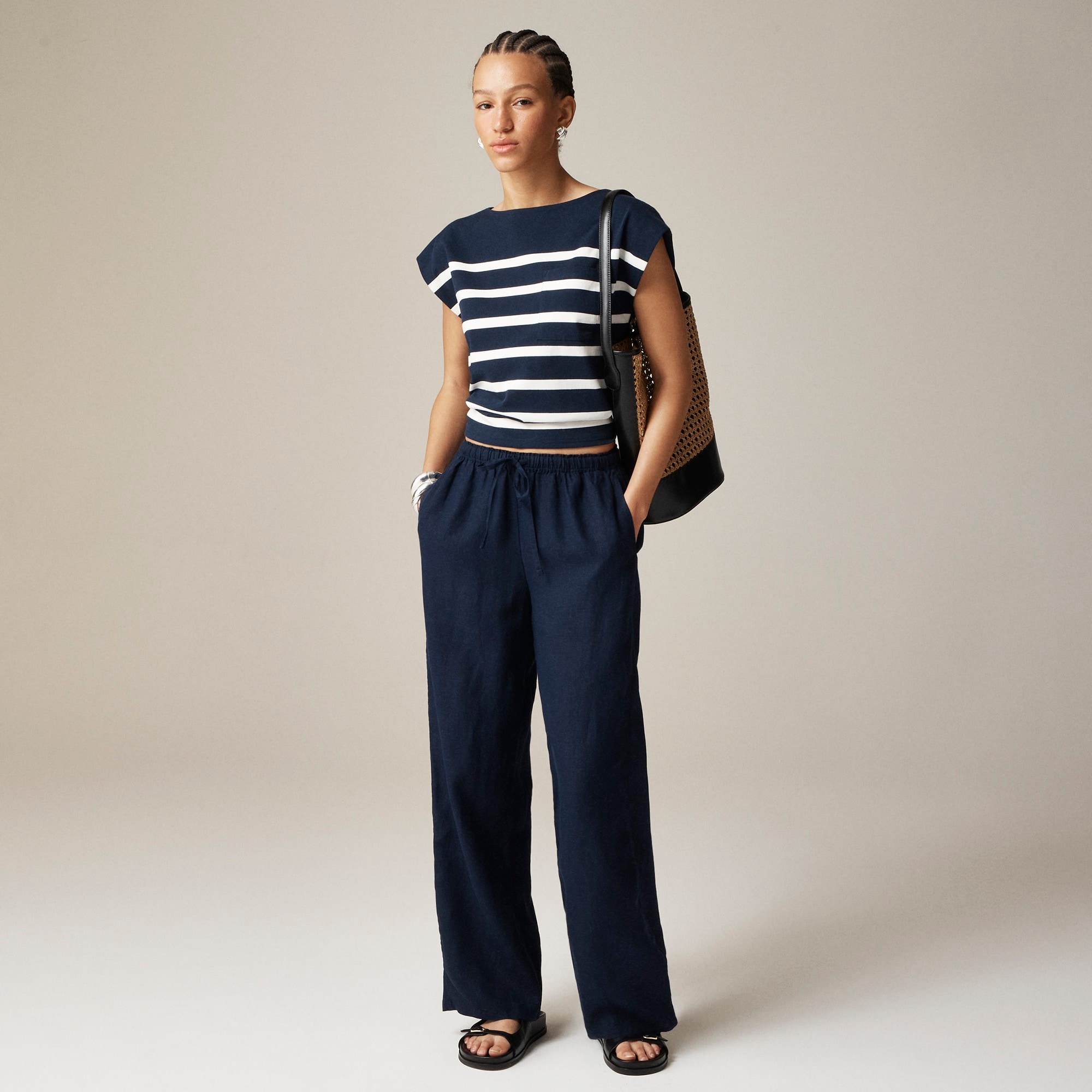 womens New Soleil pant in linen