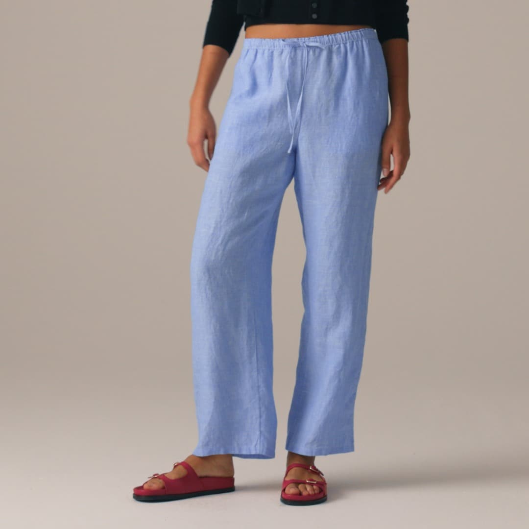 Soleil pant in linen