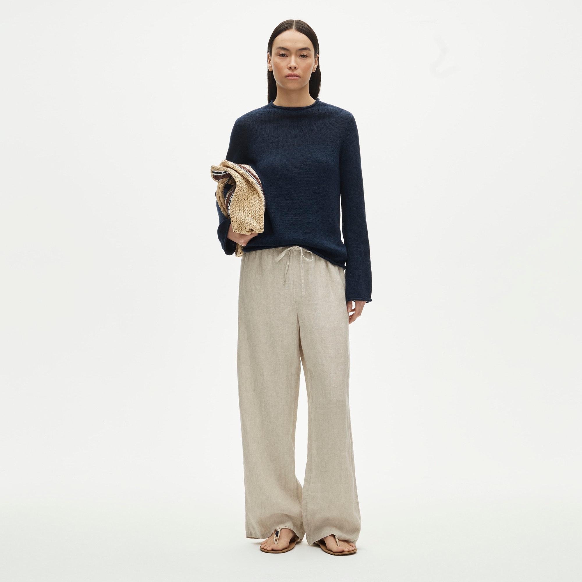 Soleil pant in linen
