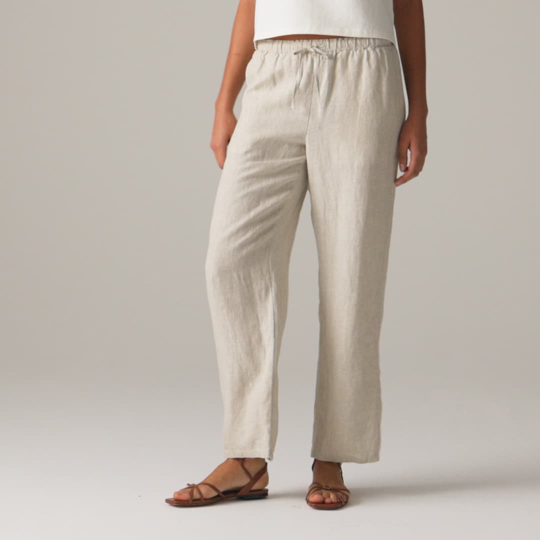 Soleil pant in linen