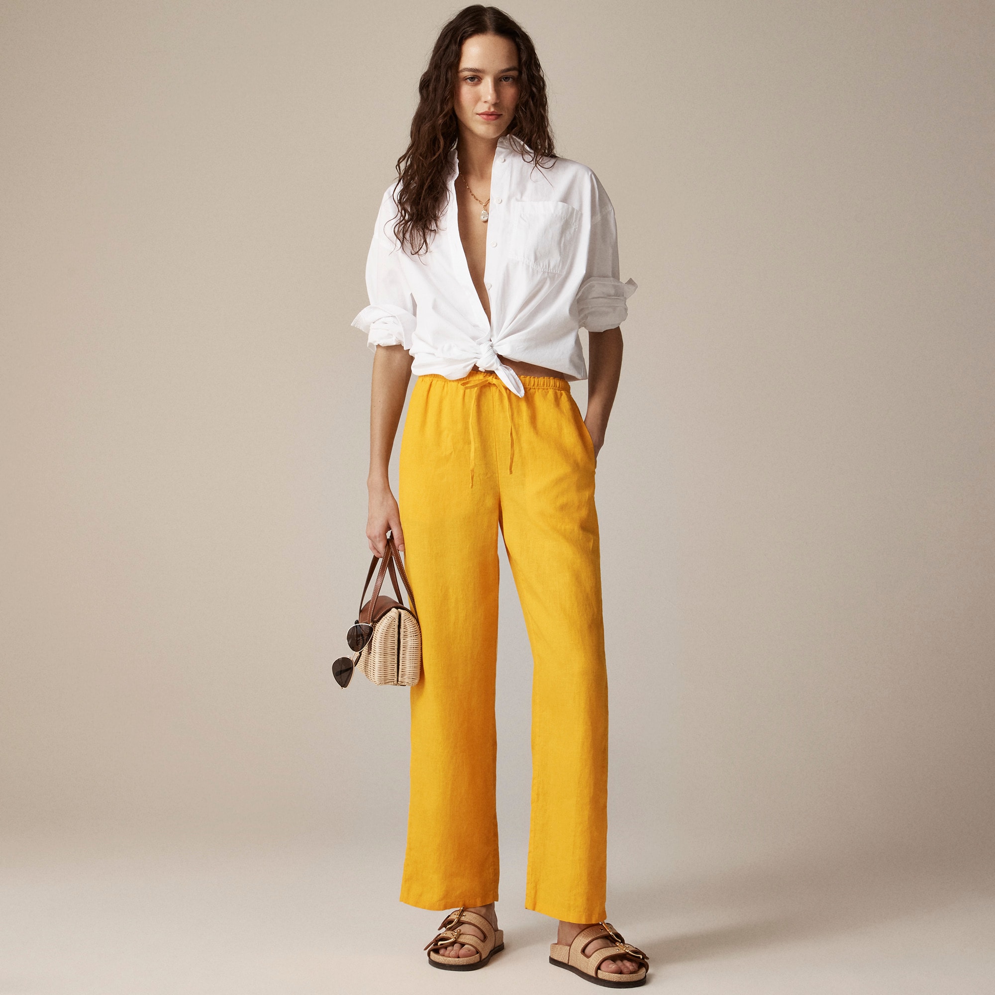 womens New Soleil pant in linen