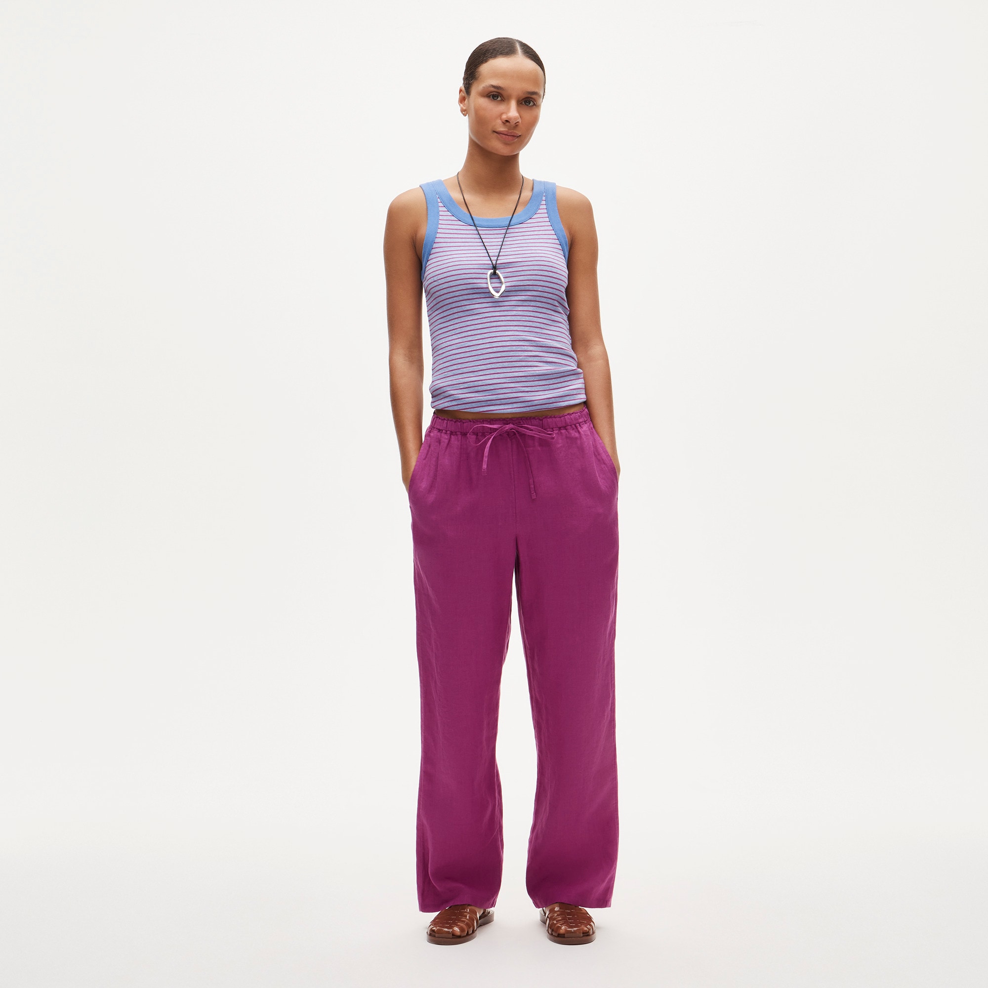 Soleil pant in linen