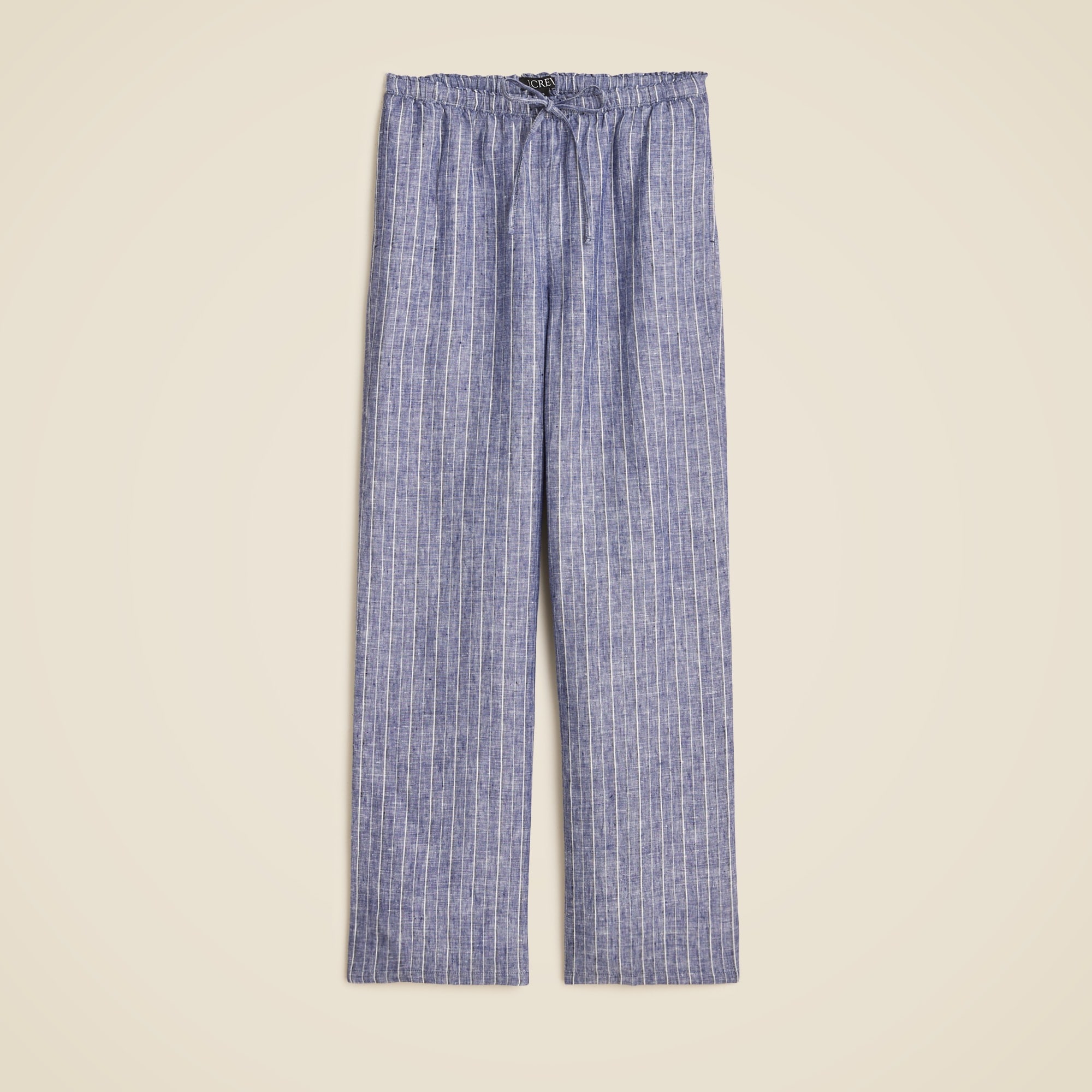New Soleil pant in striped linen