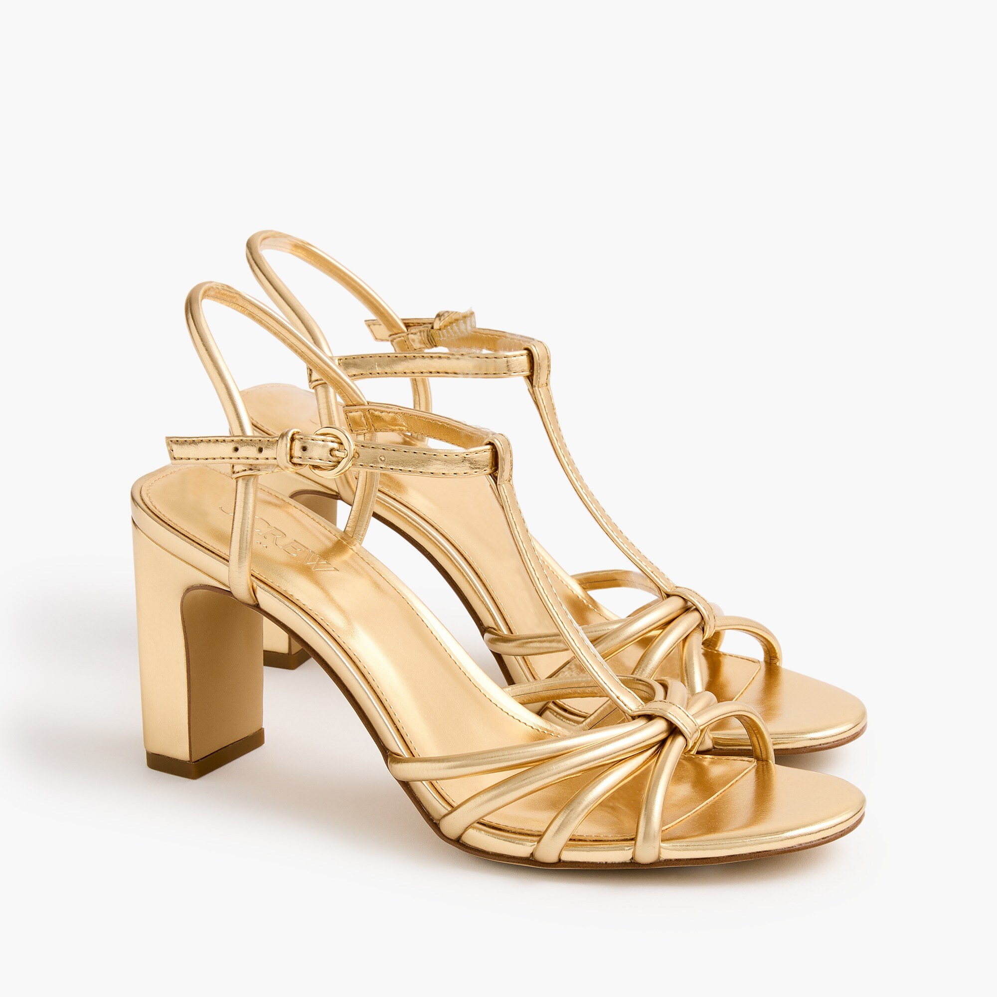 T-strap heels