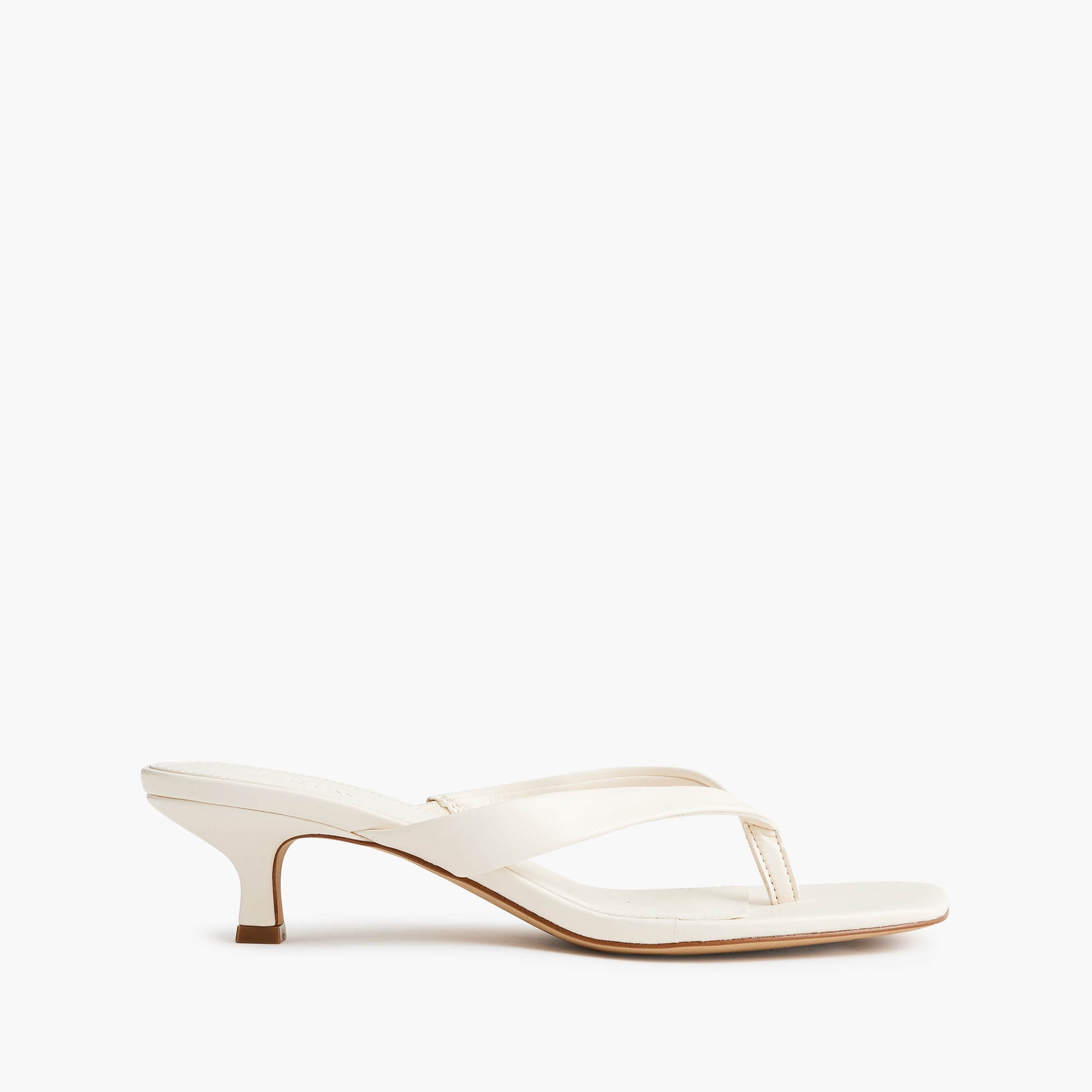 Kitten-heel sandals