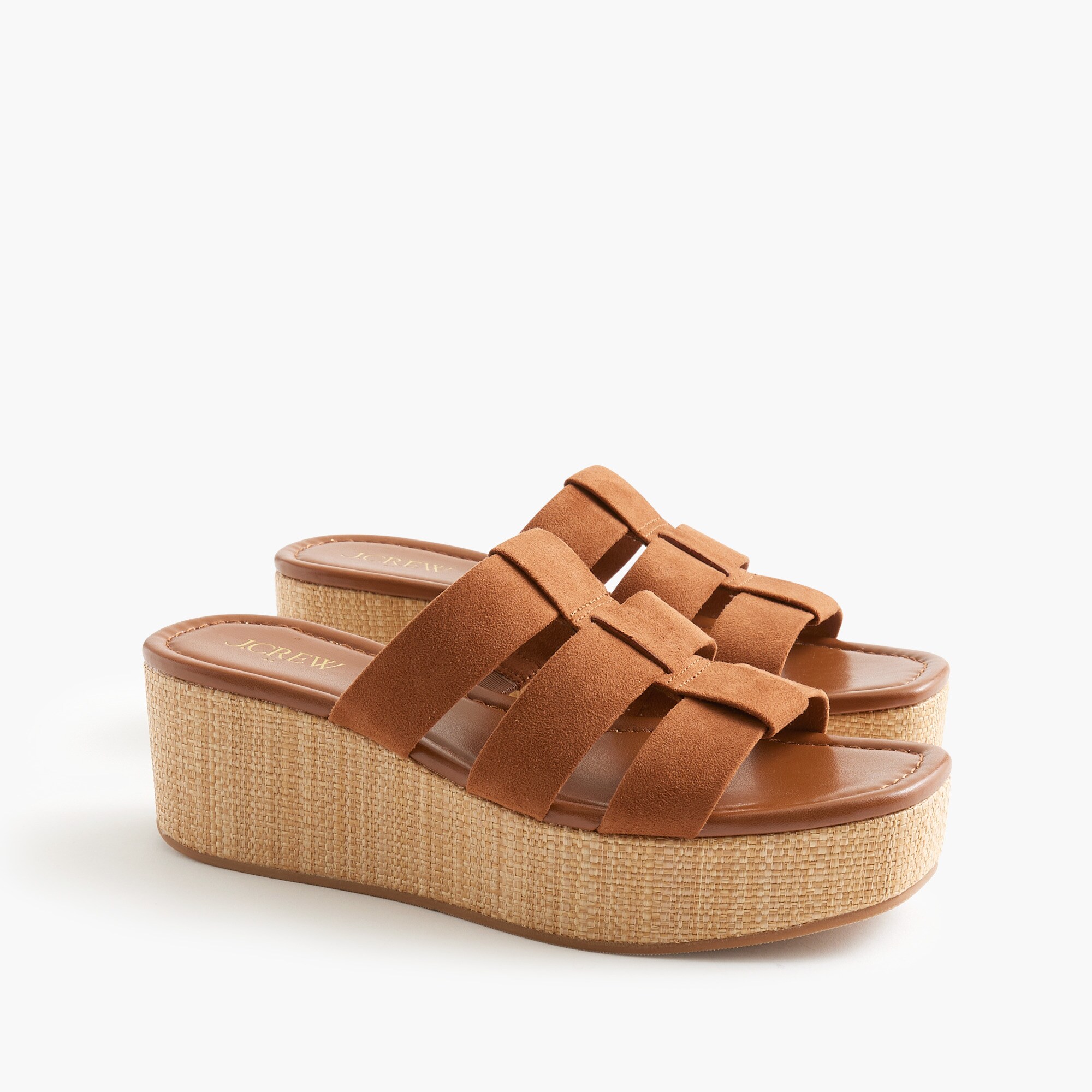 fisherman flat-form wedges for women