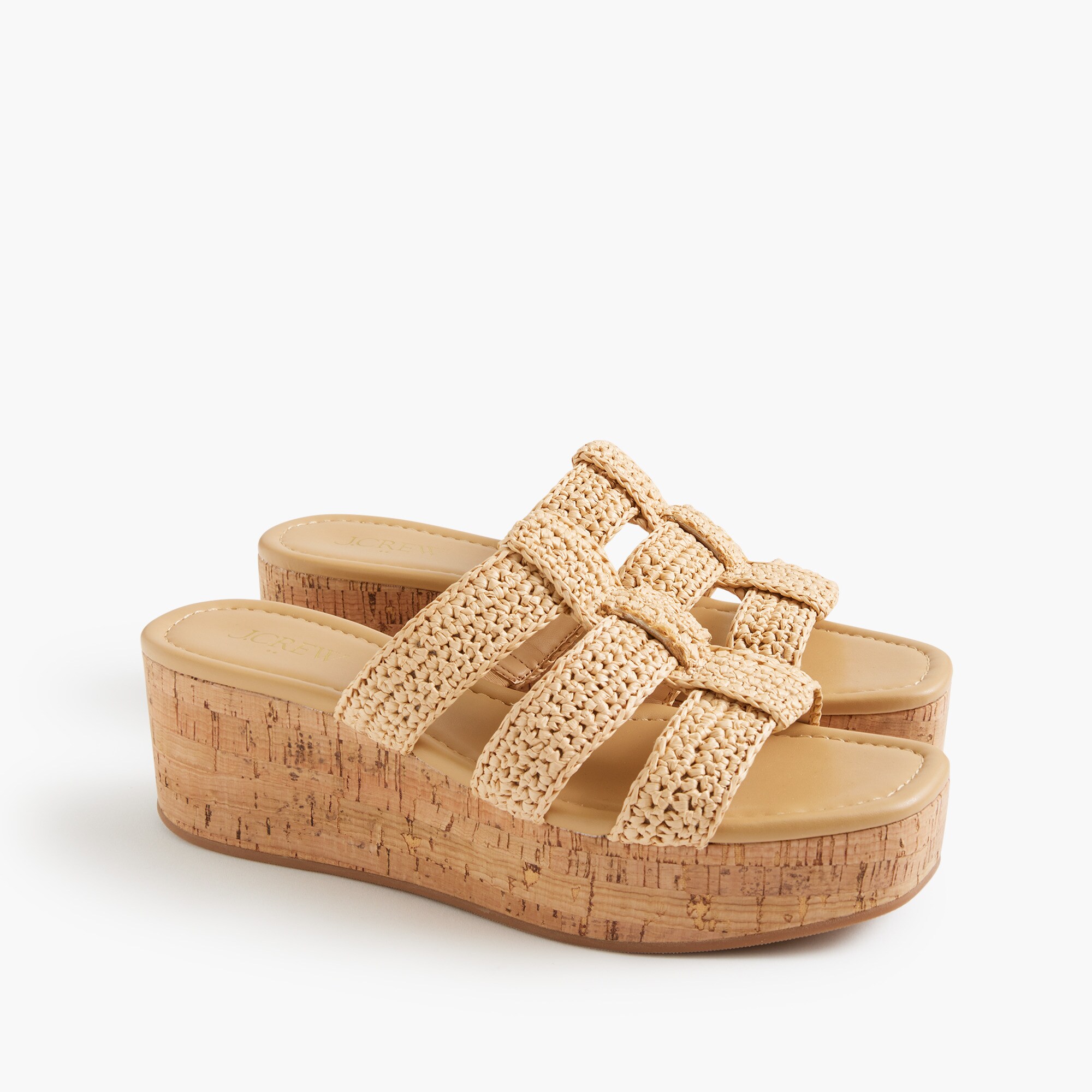 fisherman flat-form wedges for women