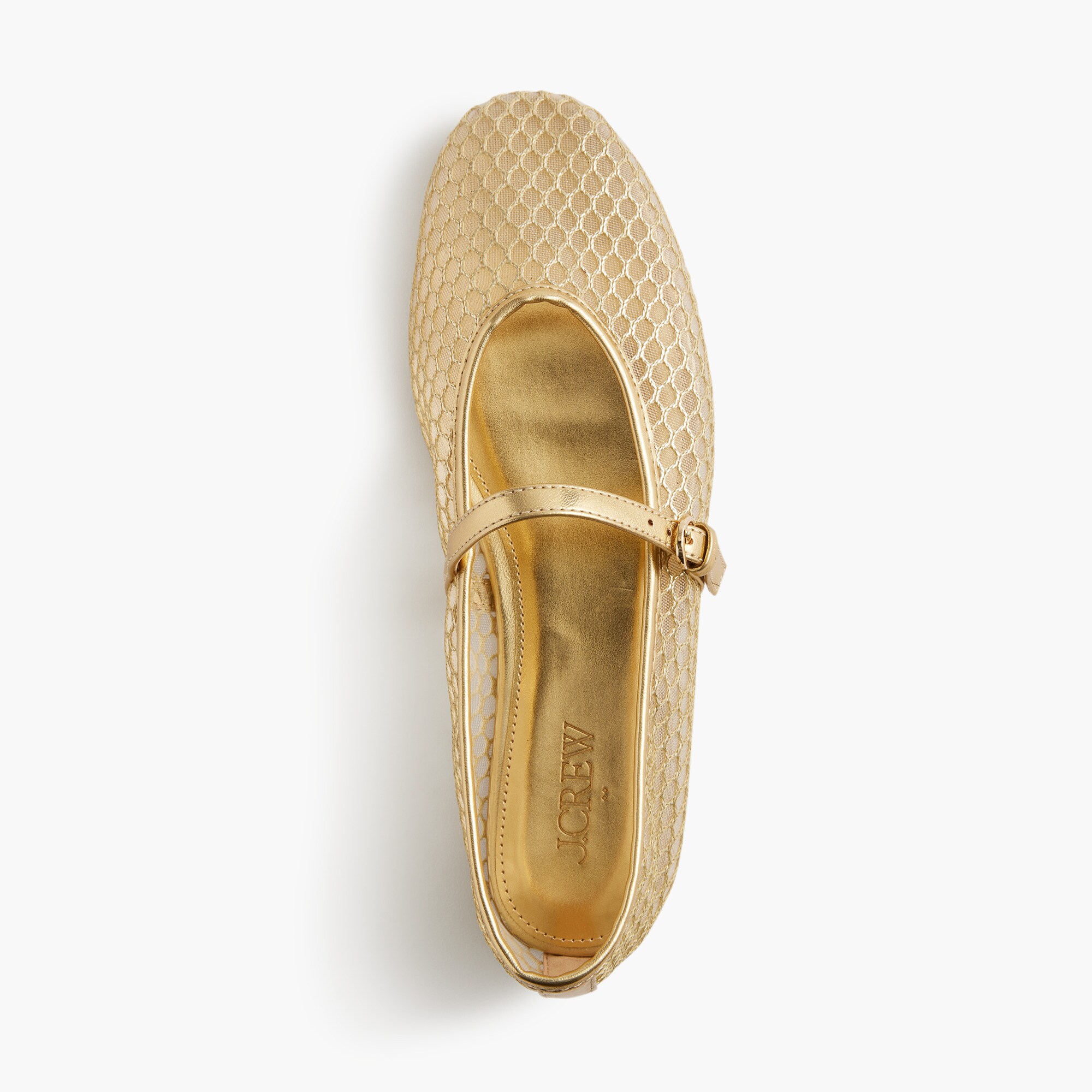 Mesh Mary Jane Flats For Women | Factory