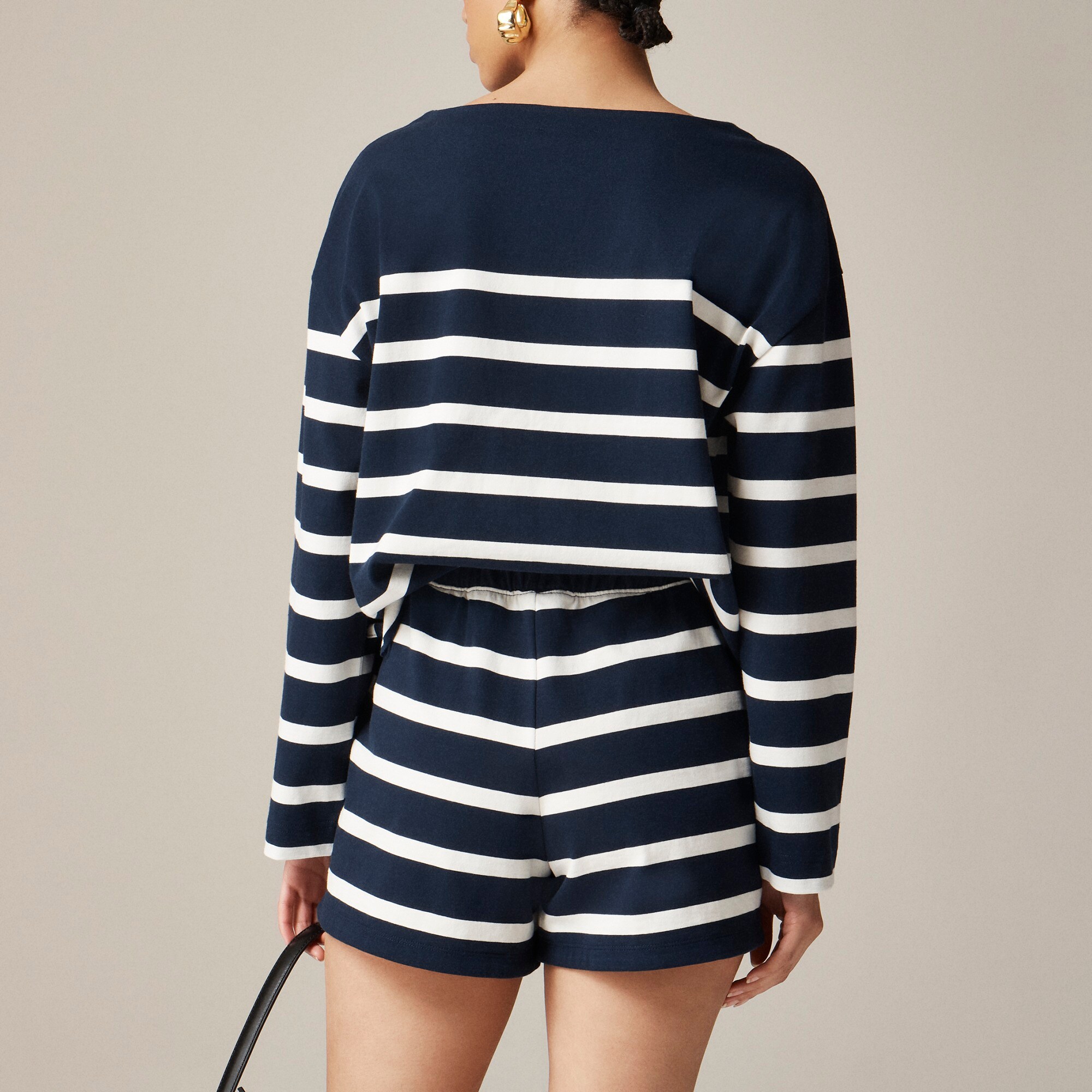 New mariner jersey short in stripe