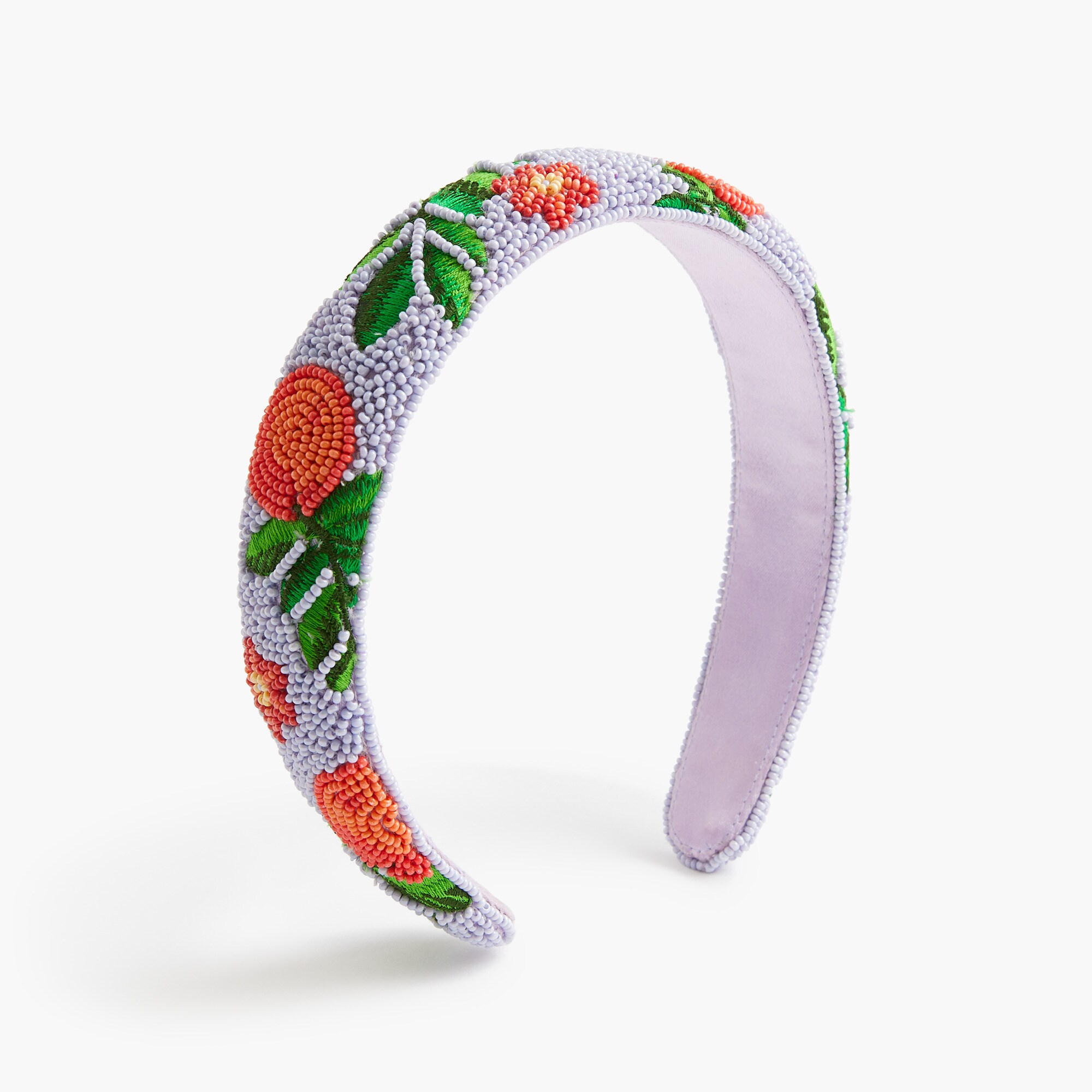 Oranges beaded headband