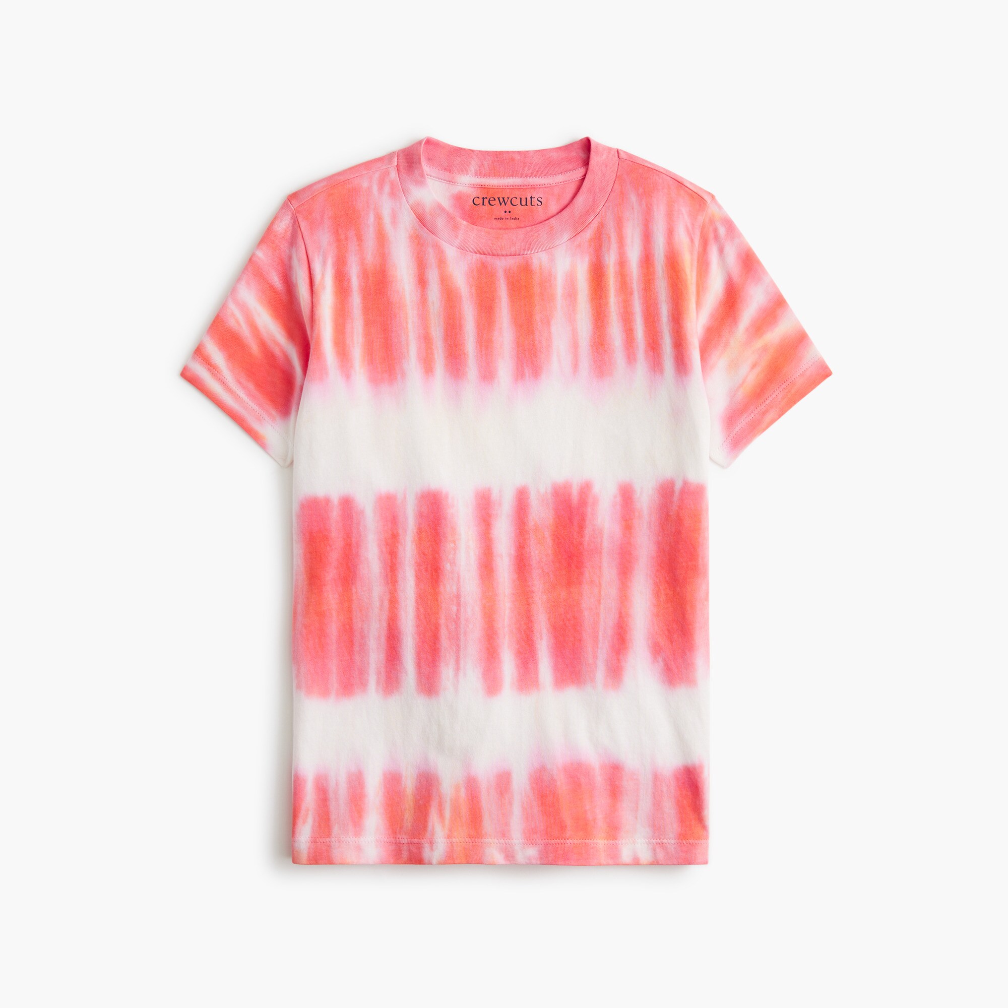  Boys' horizontal tie-dye tee
