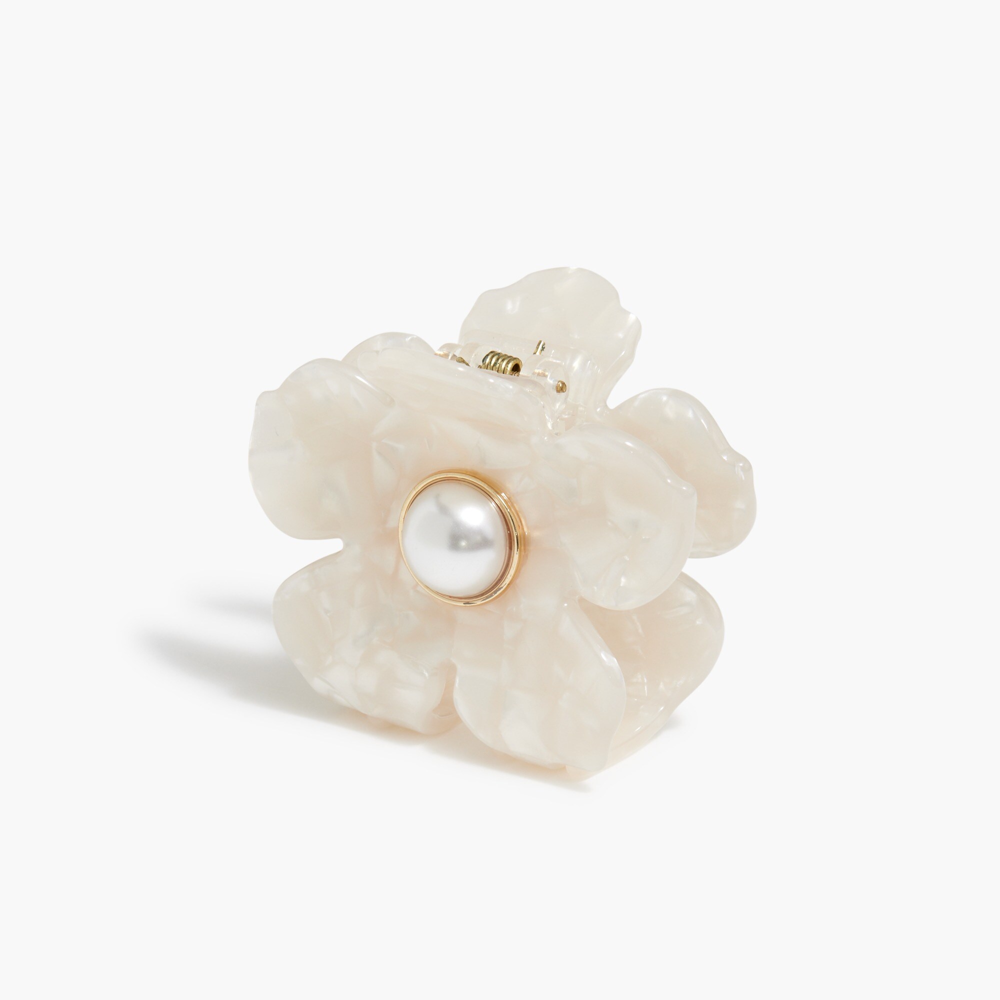 flower claw hair clip for women