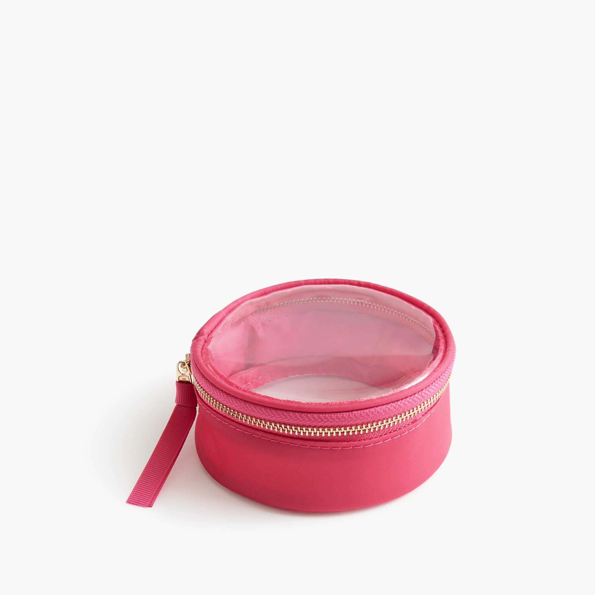 Round clear pouch