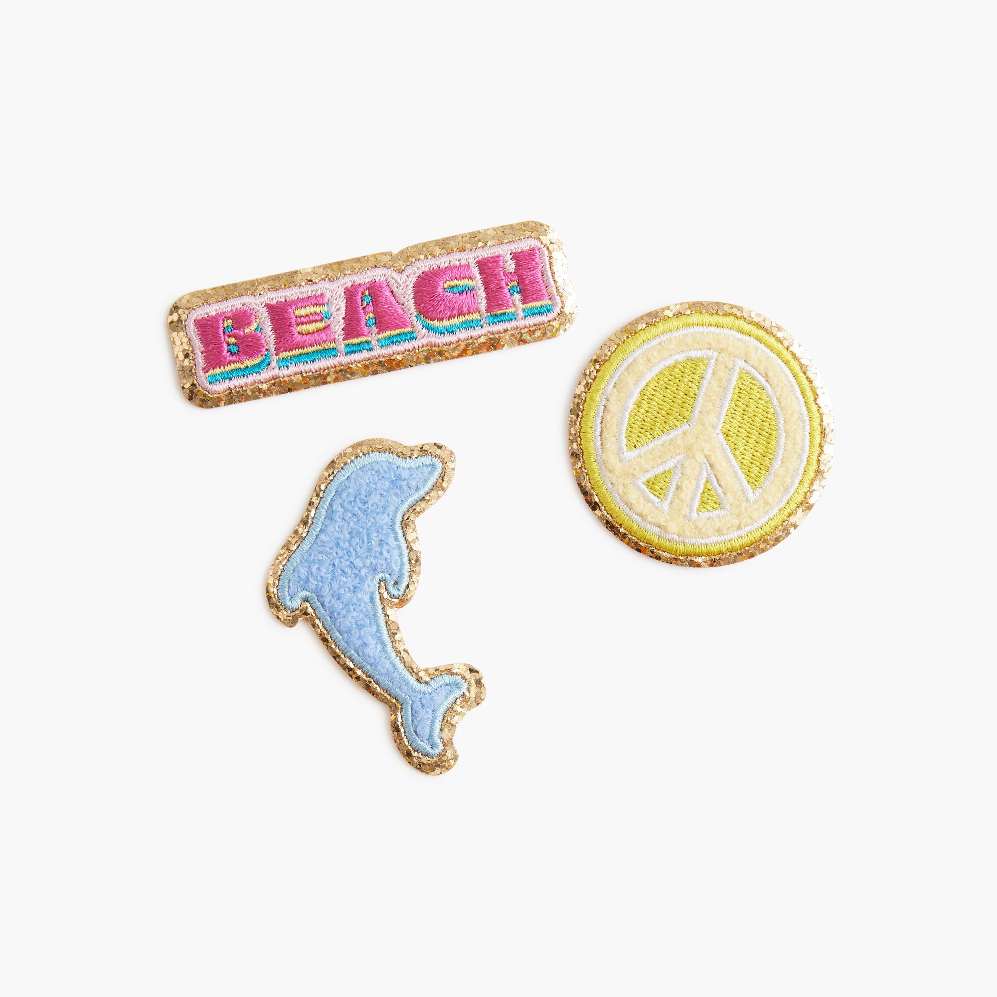 Beach patches set-of-three