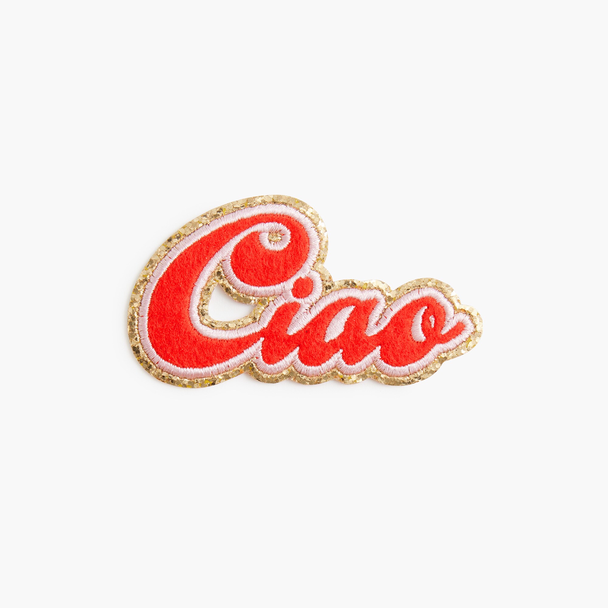 "Ciao" sticker patch